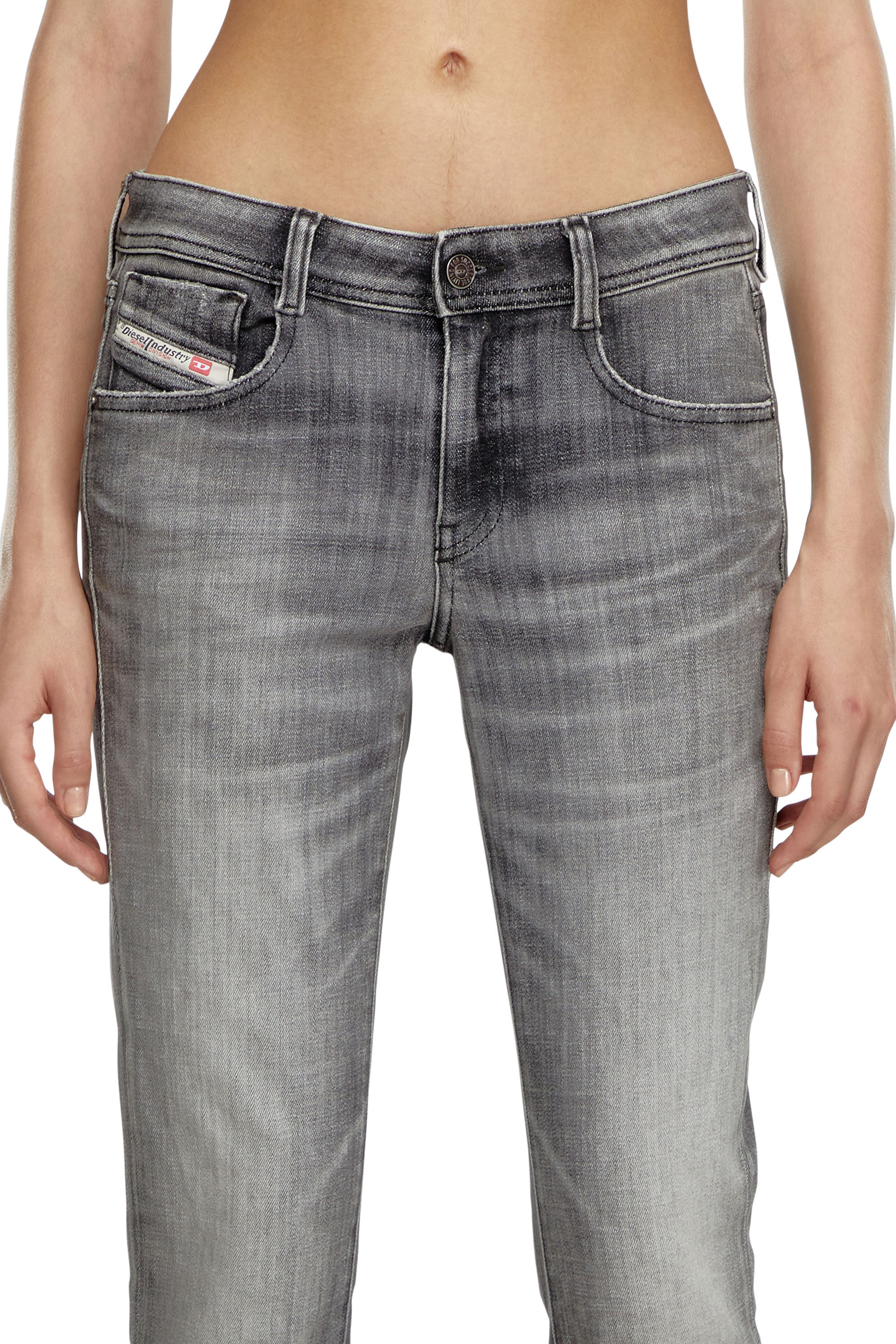 Diesel - Bootcut Jeans 1969 D-Ebbey 09J29 Femme, Gris - Image 4