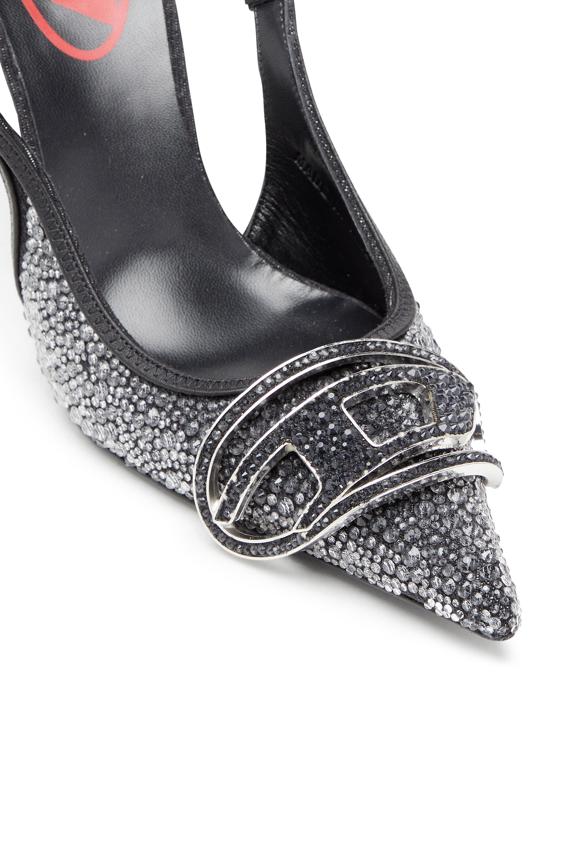 【Ameri】CONSTRUCTIVE HEEL BABOUCHE / ブラック Ameri】CONSTRUCTIVE HEEL BABOUCHE / ブラック