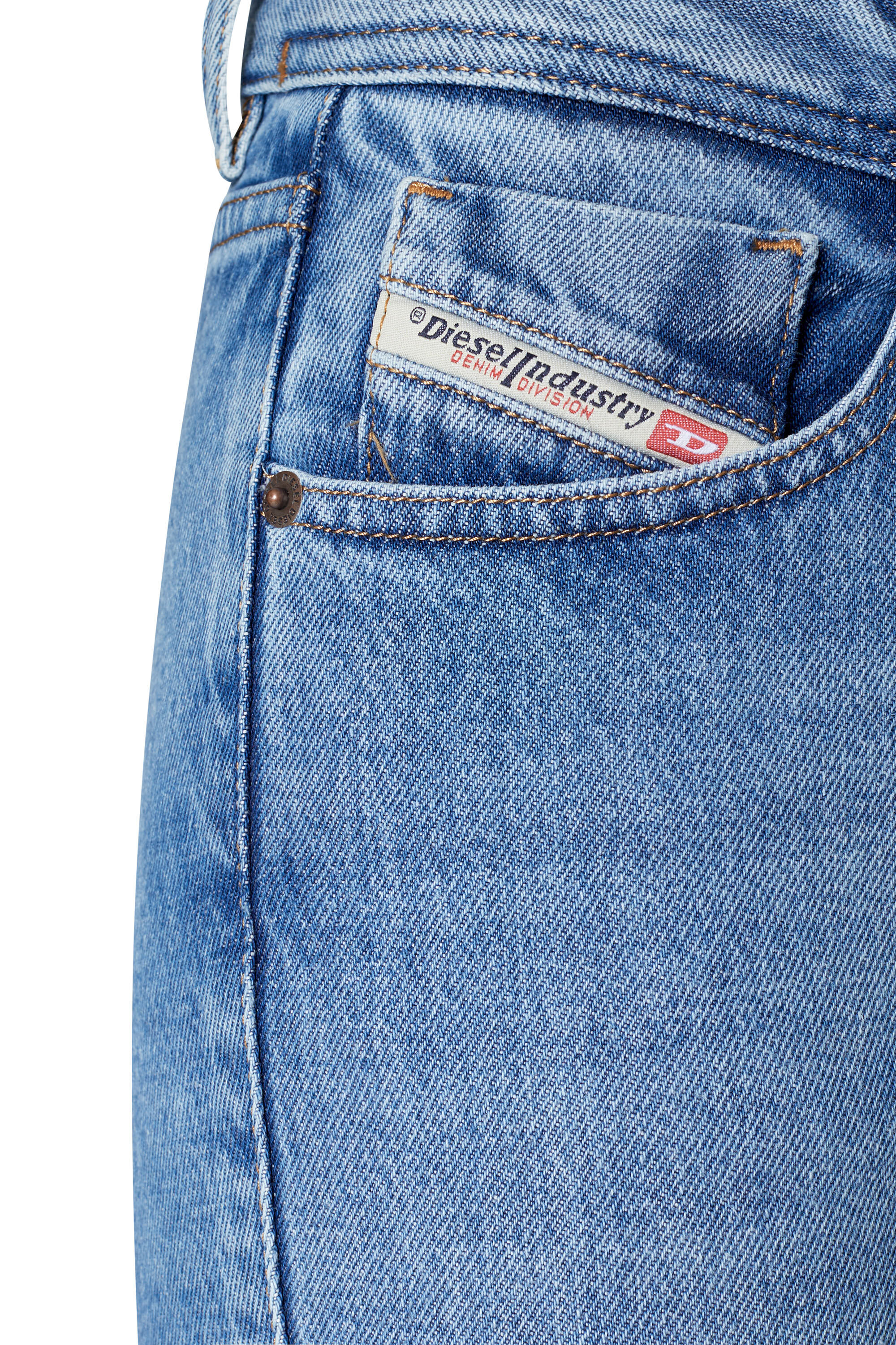 Diesel - Bootcut and Flare Jeans 1969 D-Ebbey 09C16, Female's Bootcut and Flare Jeans - 1969 D-Ebbey in Medium Blue - 4