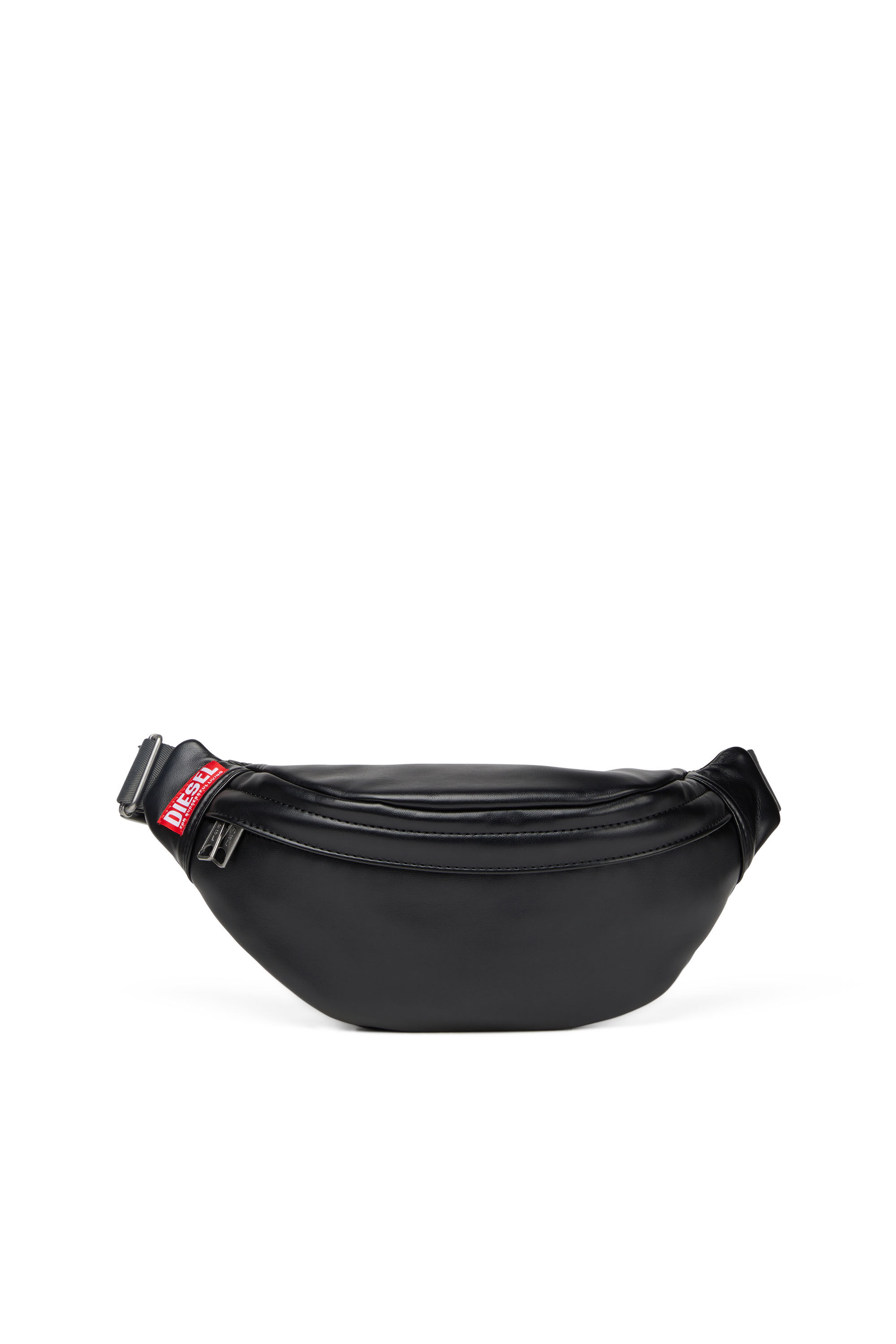 Diesel - RAVE BELTBAG, Male's Rave Beltbag - Belt bag in recycled materials in Black - 1