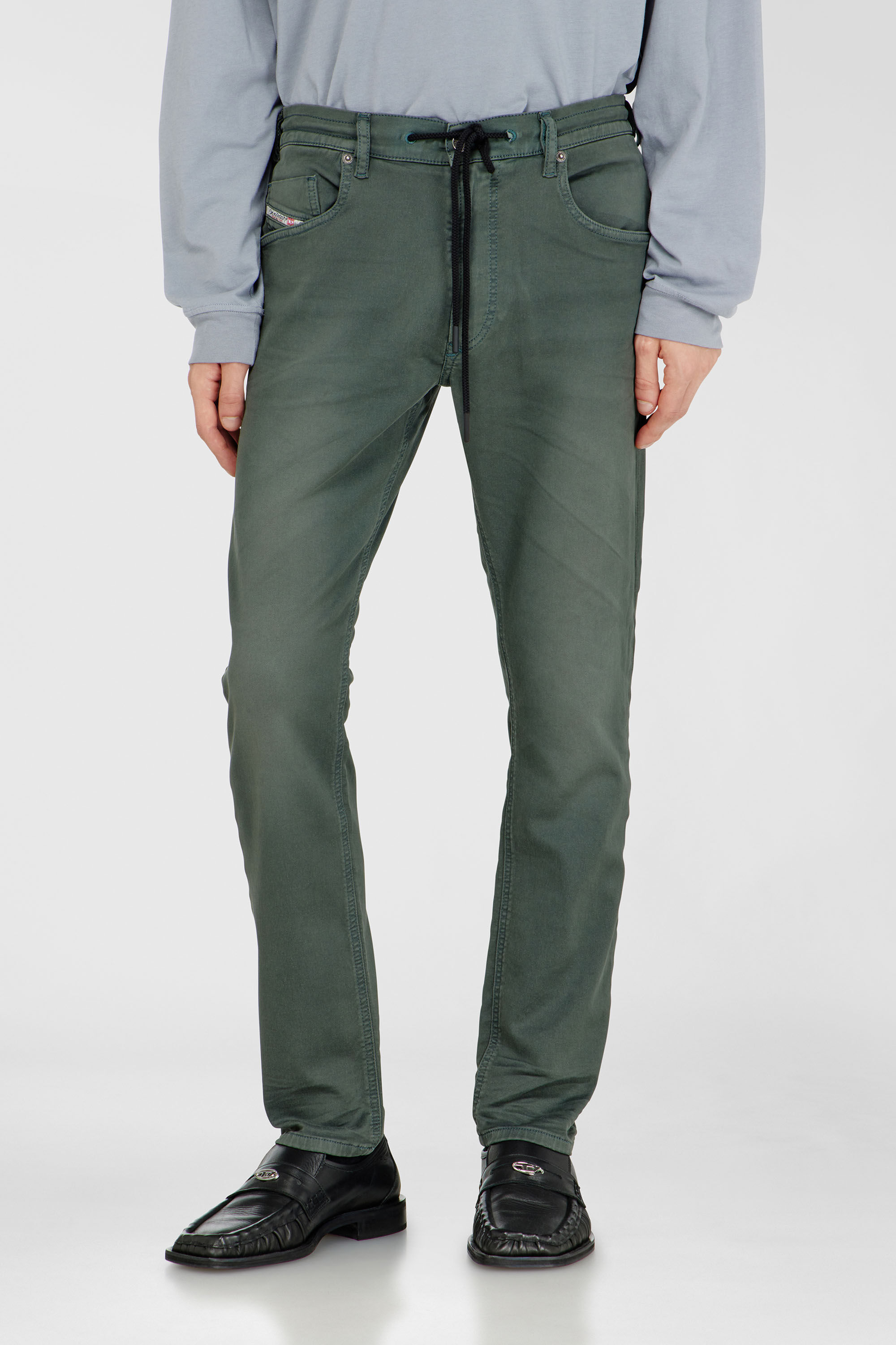 Men's Regular Jeans | Regular Waist 2032 D-Krooley Joggjeans®Grey