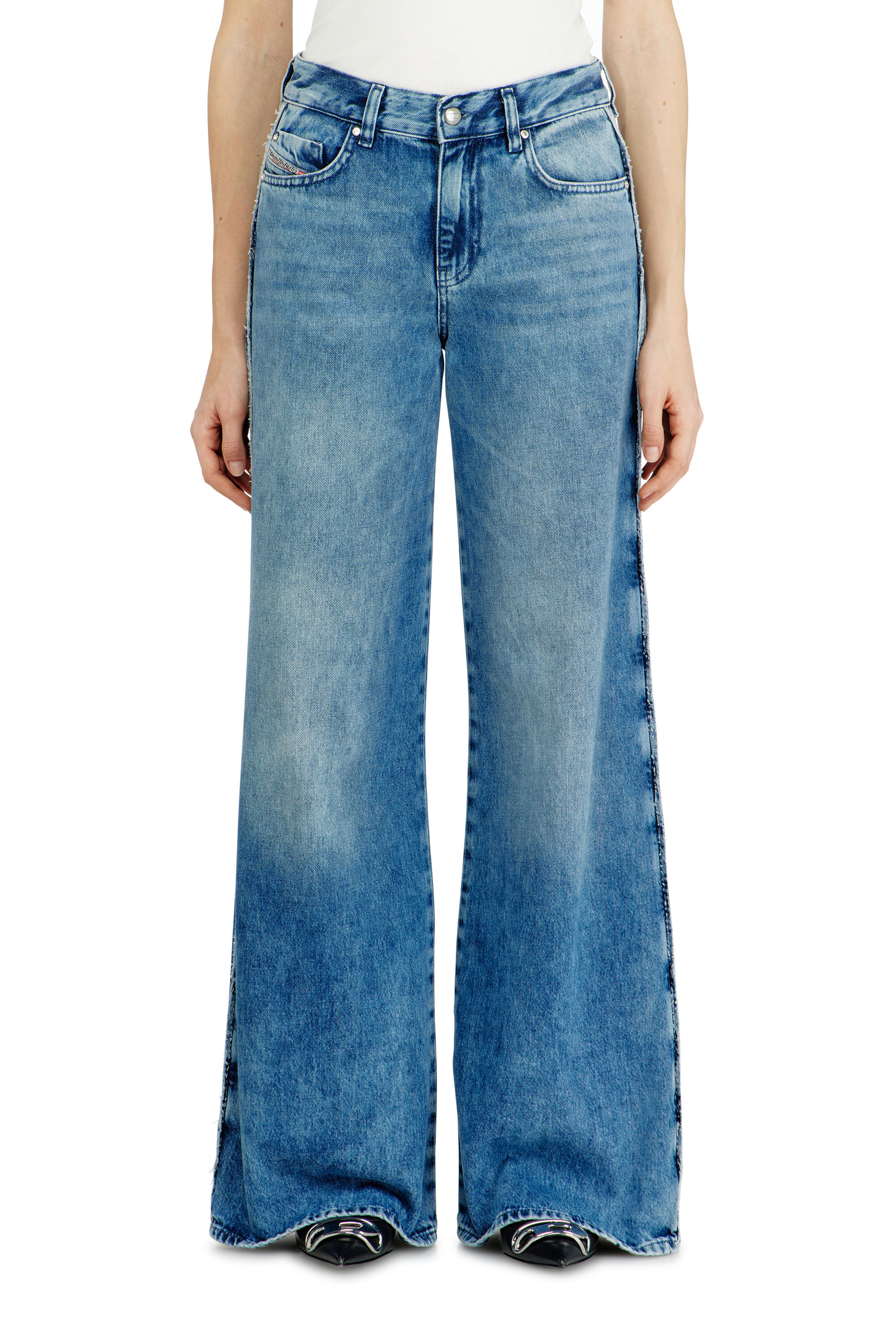 Women's Flare Jeans | Medium blue | Diesel 1978 D-Akemi
