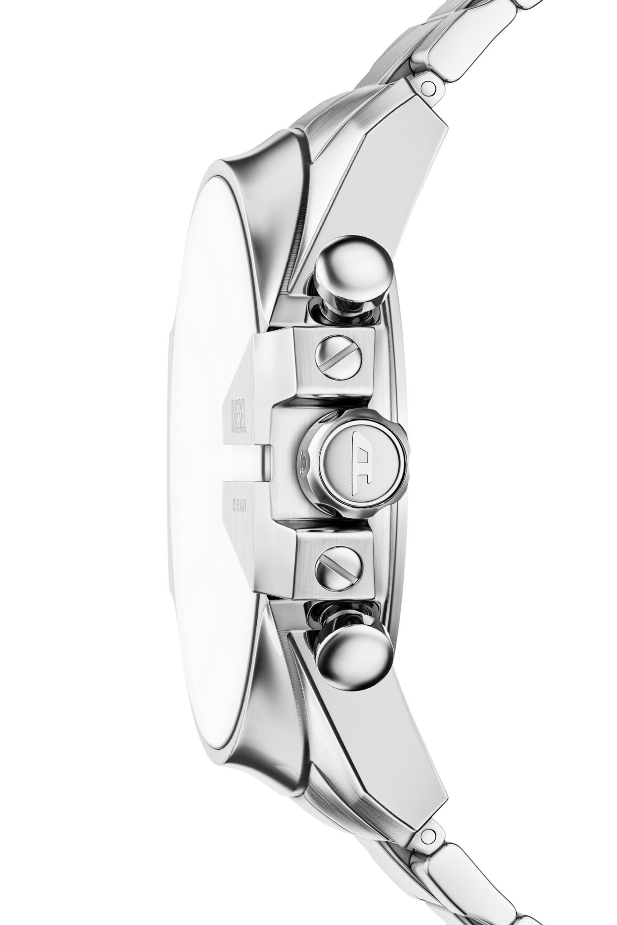 Men's Mega Chief Slim Chronograph Stainless Steel Watch | Silver