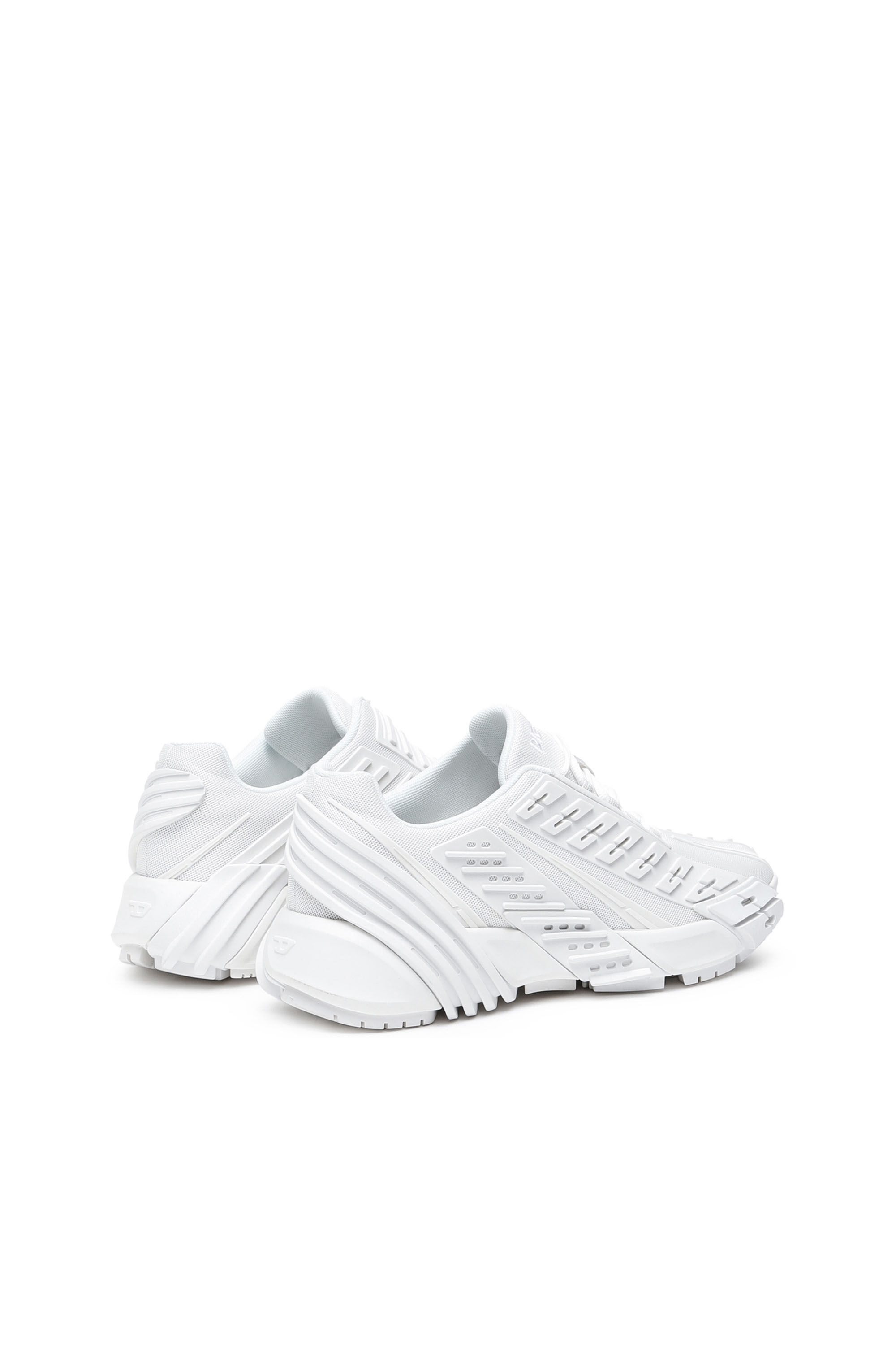 Diesel - S-PROTOTYPE LOW W, S-Prototype Low W - Sneakers en mesh et caoutchouc Femme in Blanc - 2