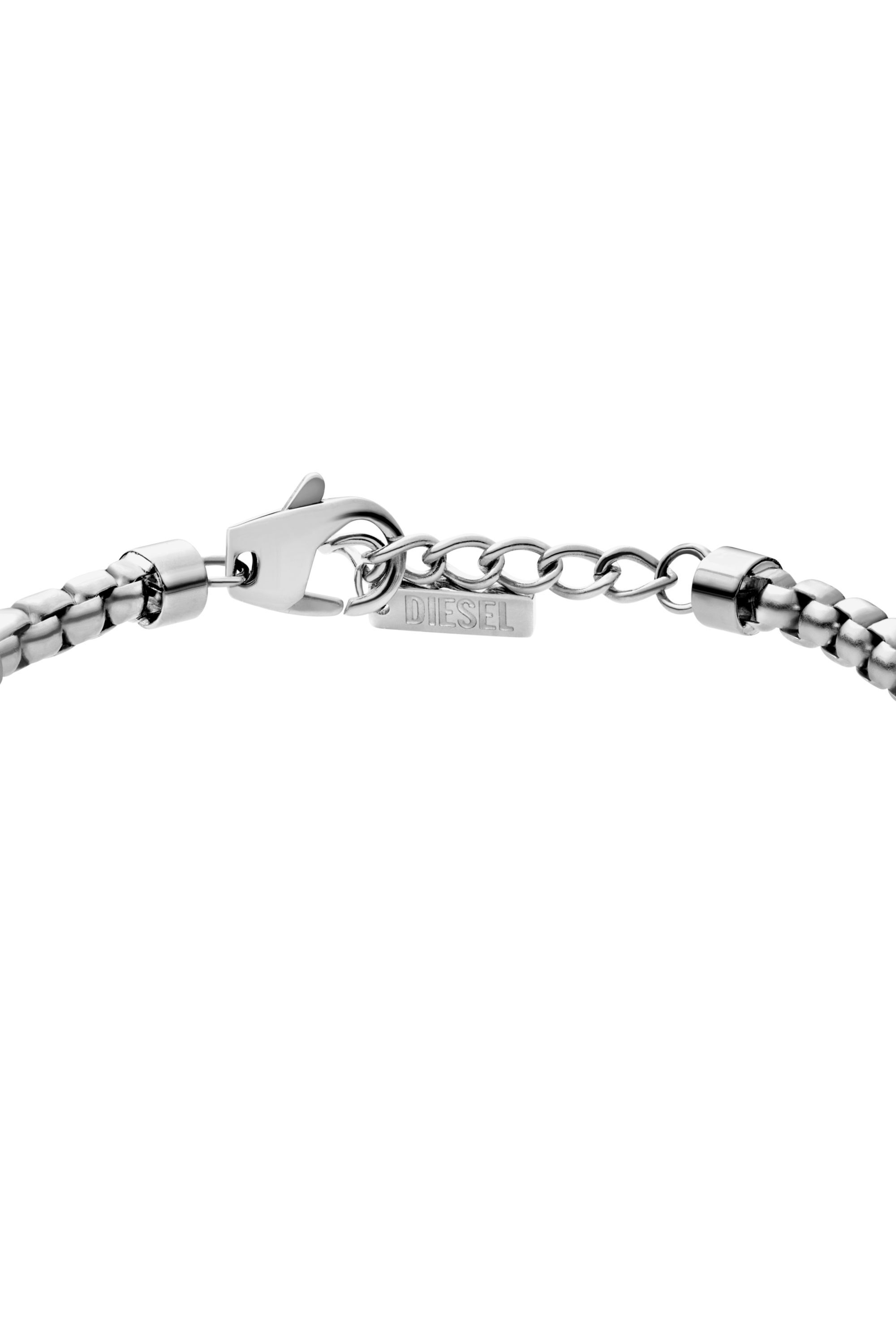 DIESEL Dx1633040 ステンレス スチール チェーン ブレスレット Women's Stainless steel chain bracelet | Silver | Diesel