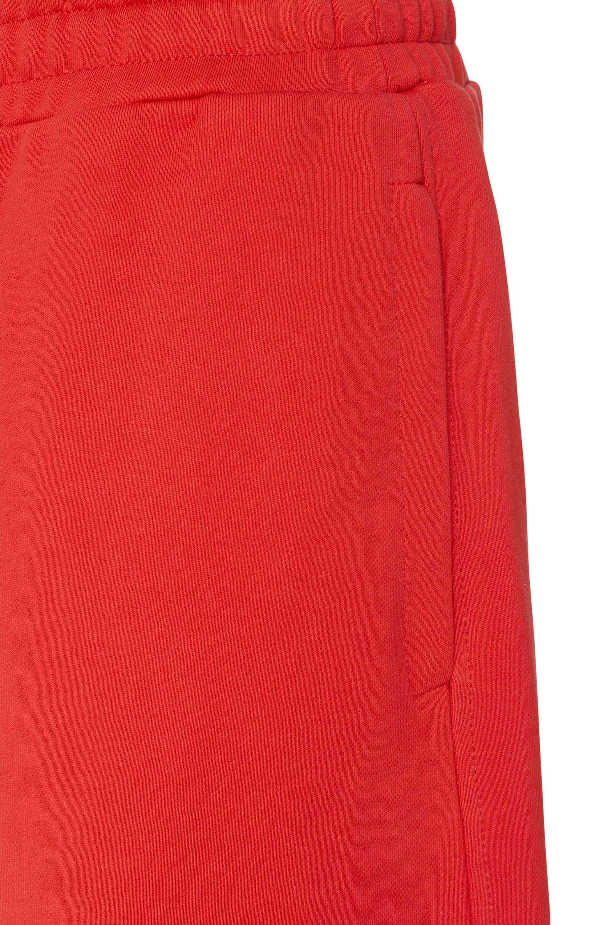 Diesel - P-CROWN-DIV, Man's Sweat shorts with logo embroidery in Red - 4