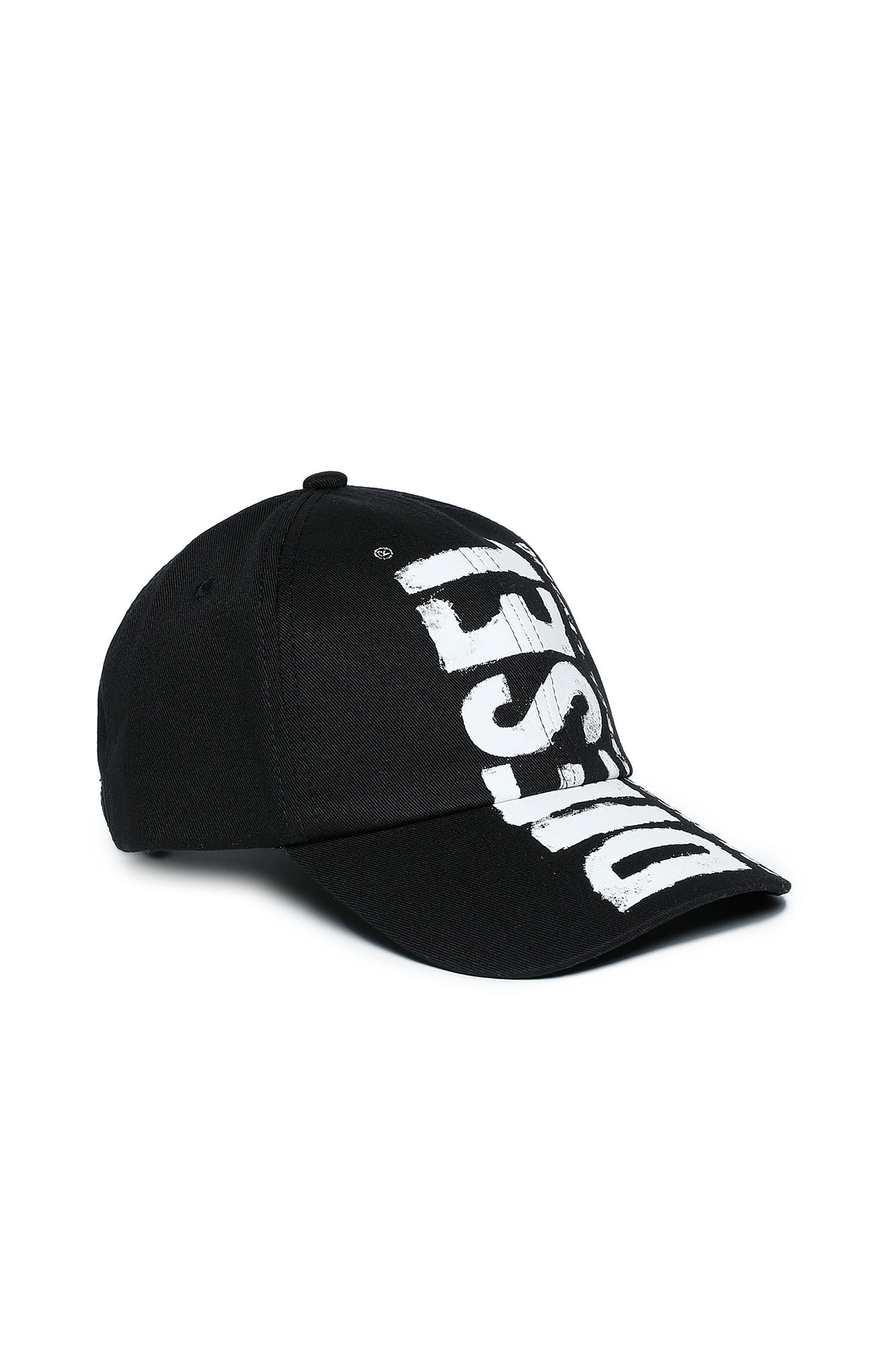 Girl's Baseball cap with bleeding Diesel logo | Black | Diesel US