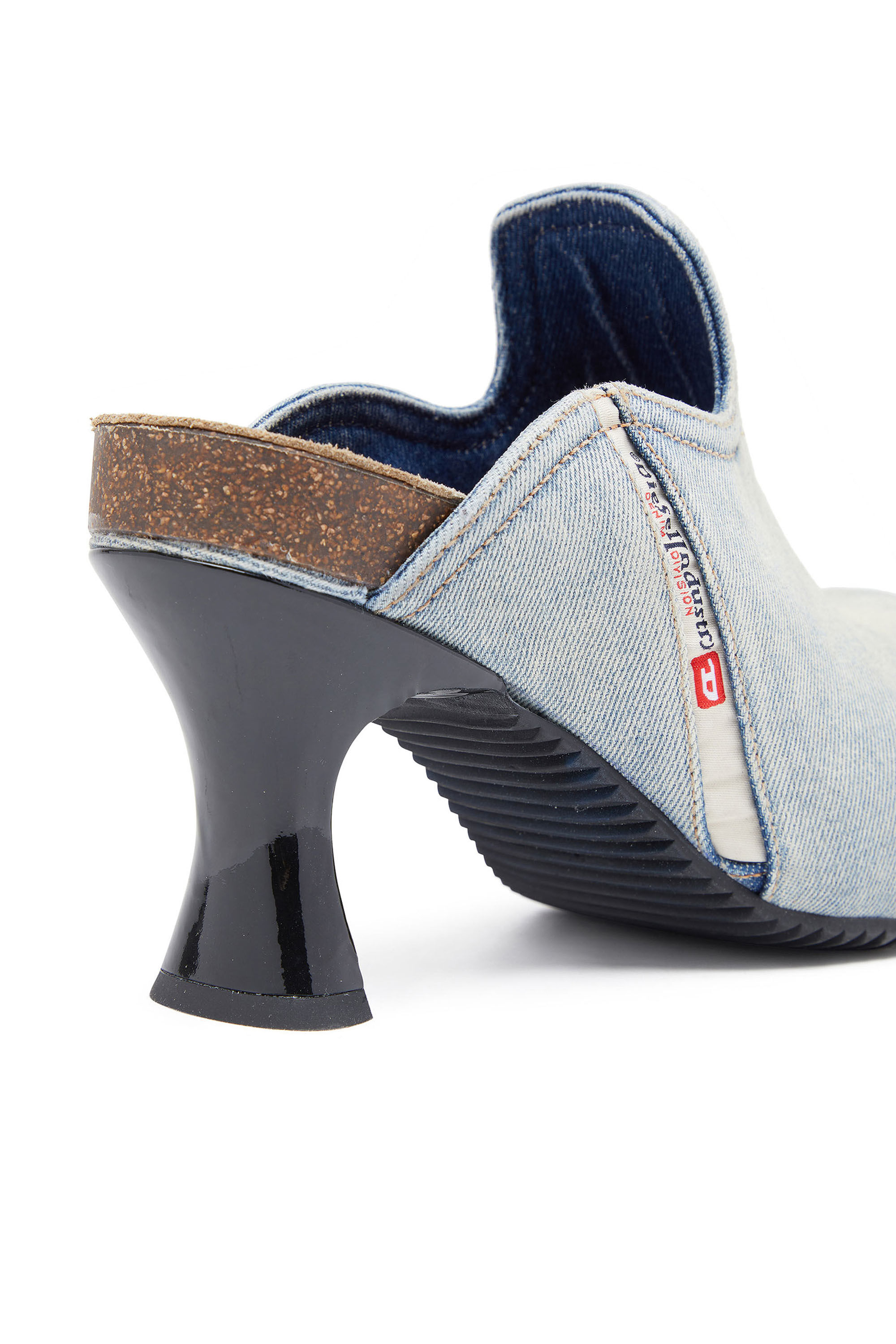 Diesel - D-WOODSTOCK ML W, Female's D-Woodstock-Denim mules in Blue - 5