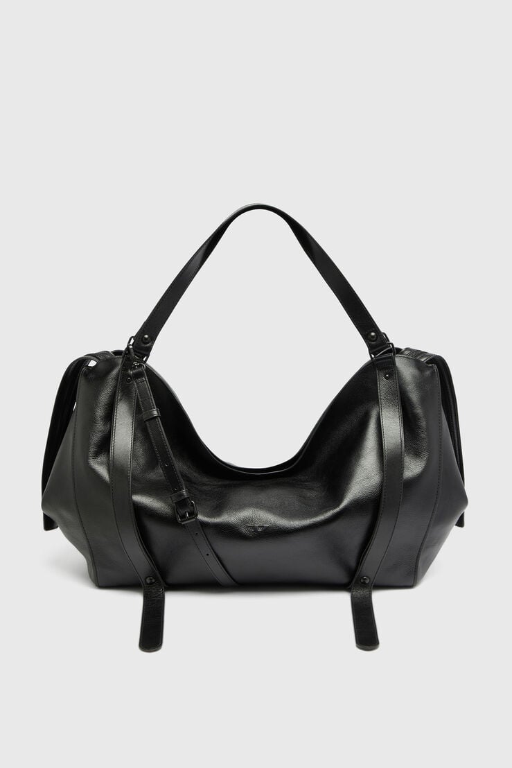D-One-Duffle bag in leather by Diesel