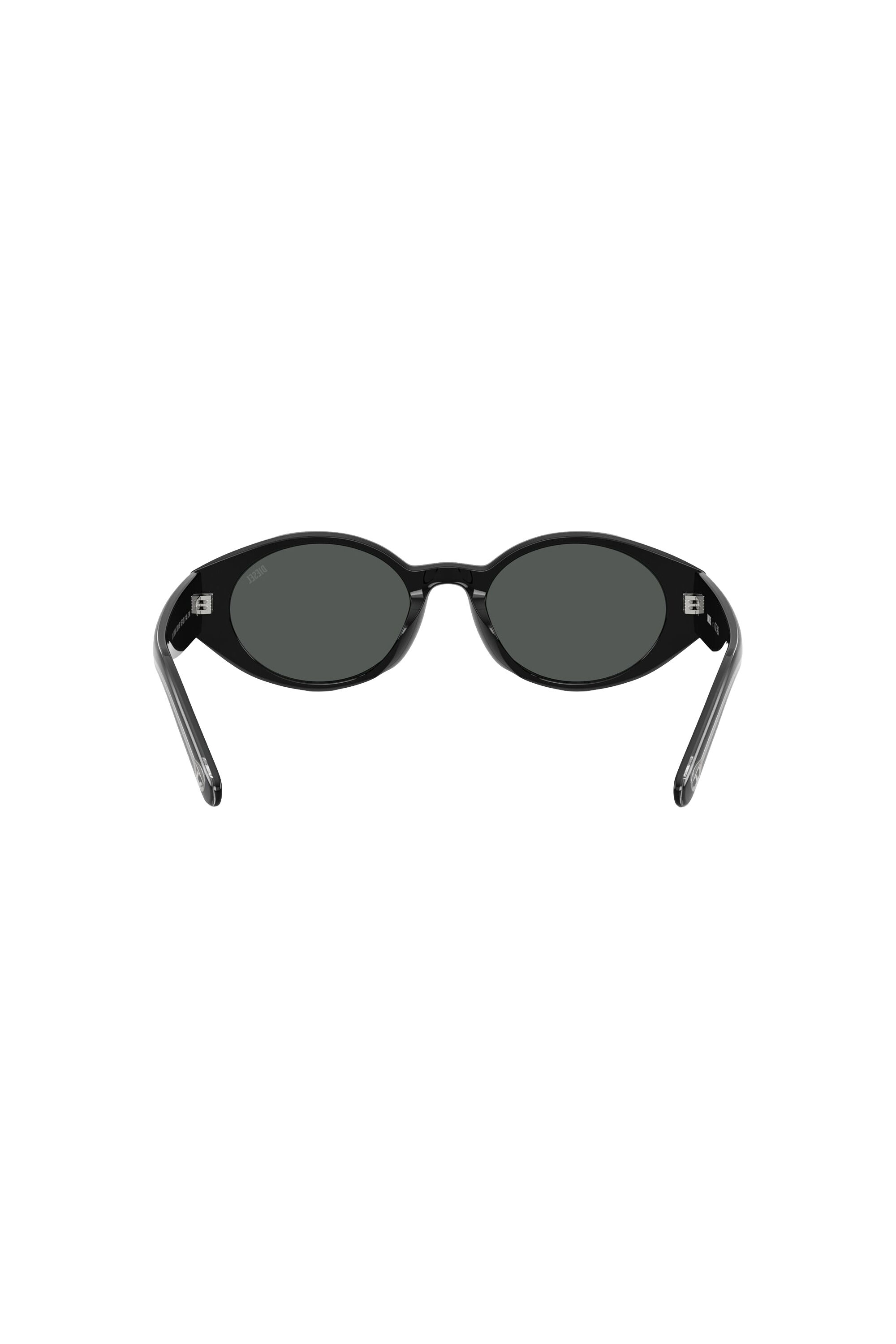 Diesel - 0DL2008U, Unisex's Oval sunglasses in Black - 4