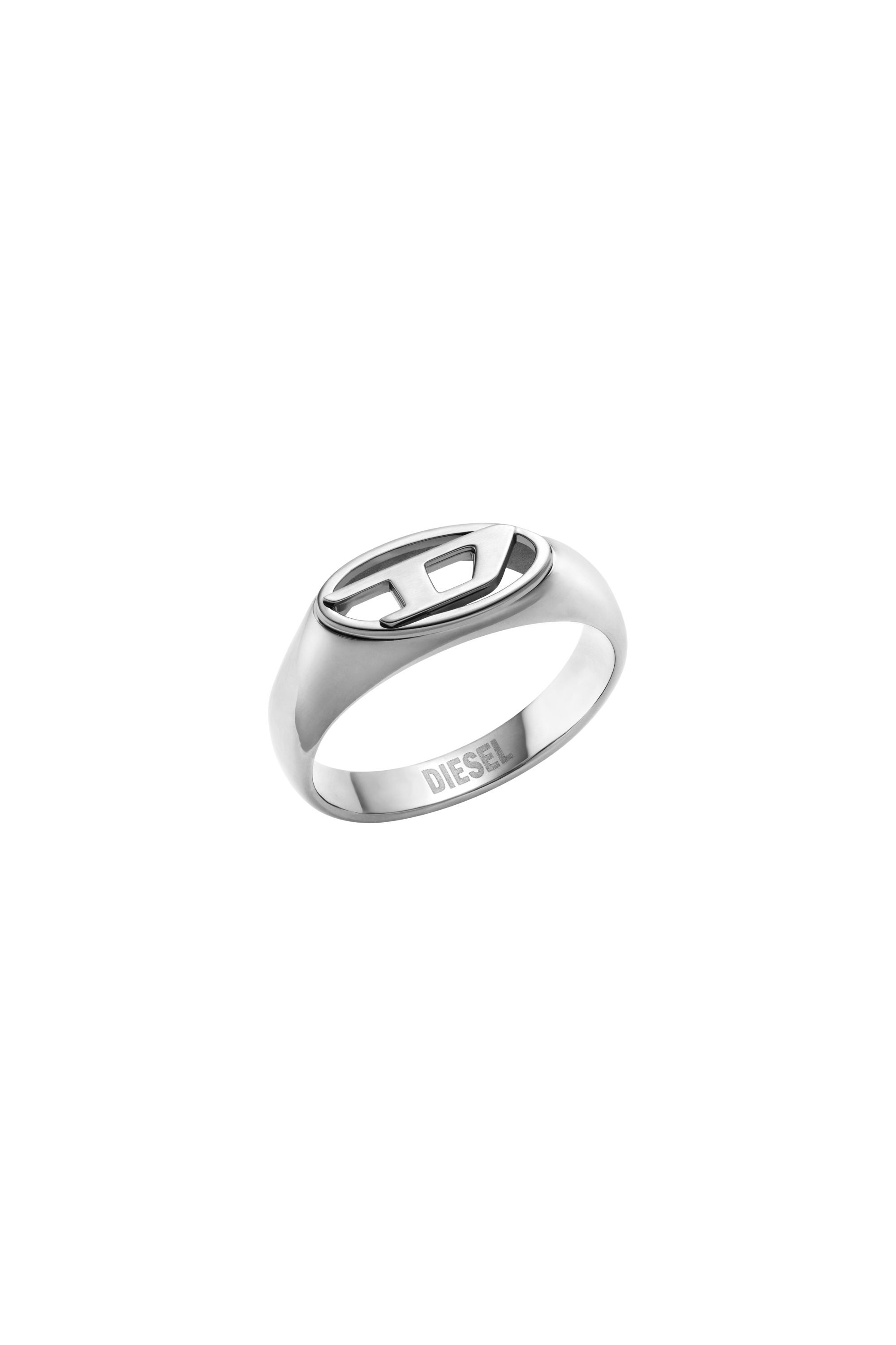 diesel リング　Dx1587040 Jewel Women's Stainless Steel Signet Ring | Silver | Diesel