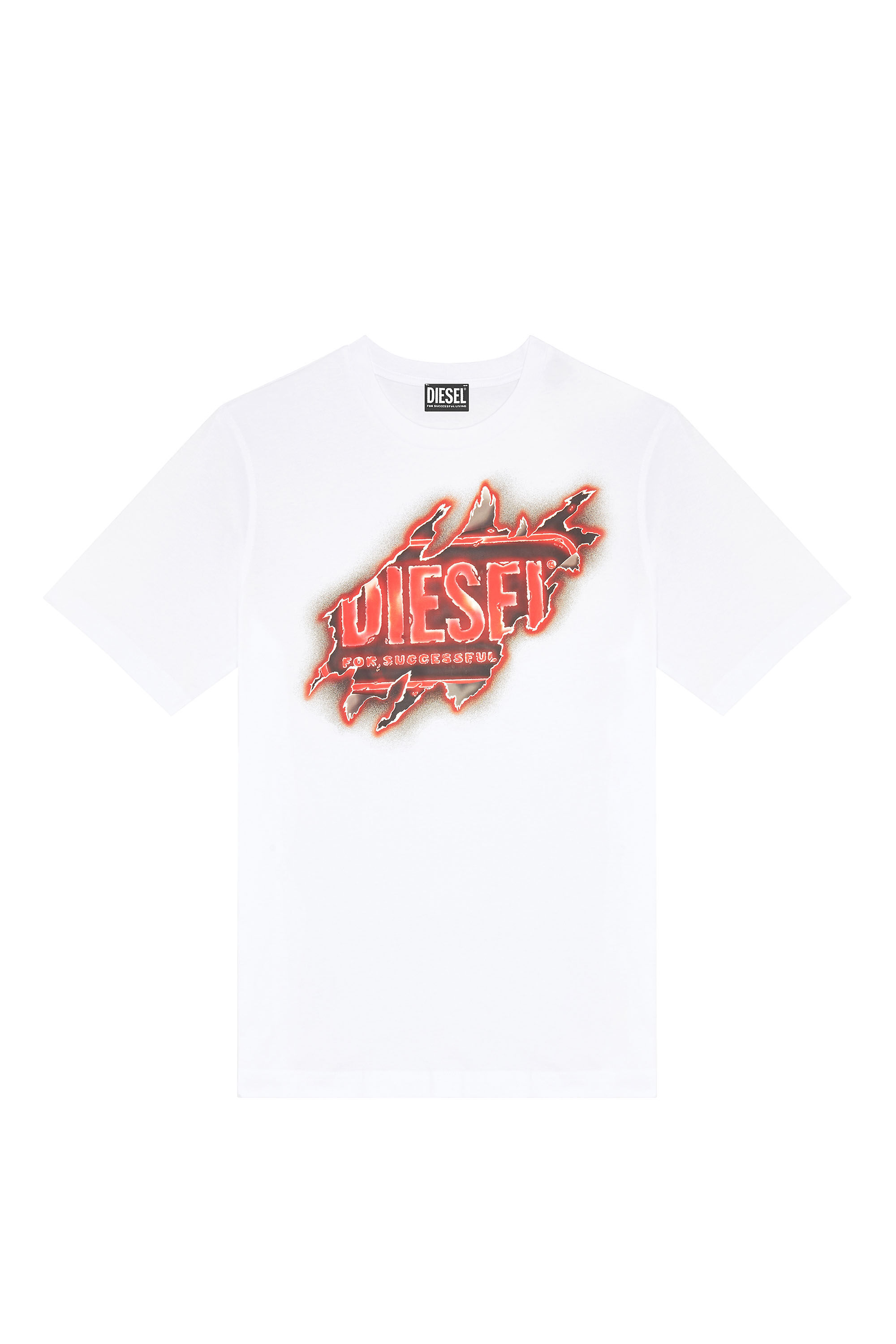 T-JUST-E43 Man: T-shirt with graphic logo print | Diesel