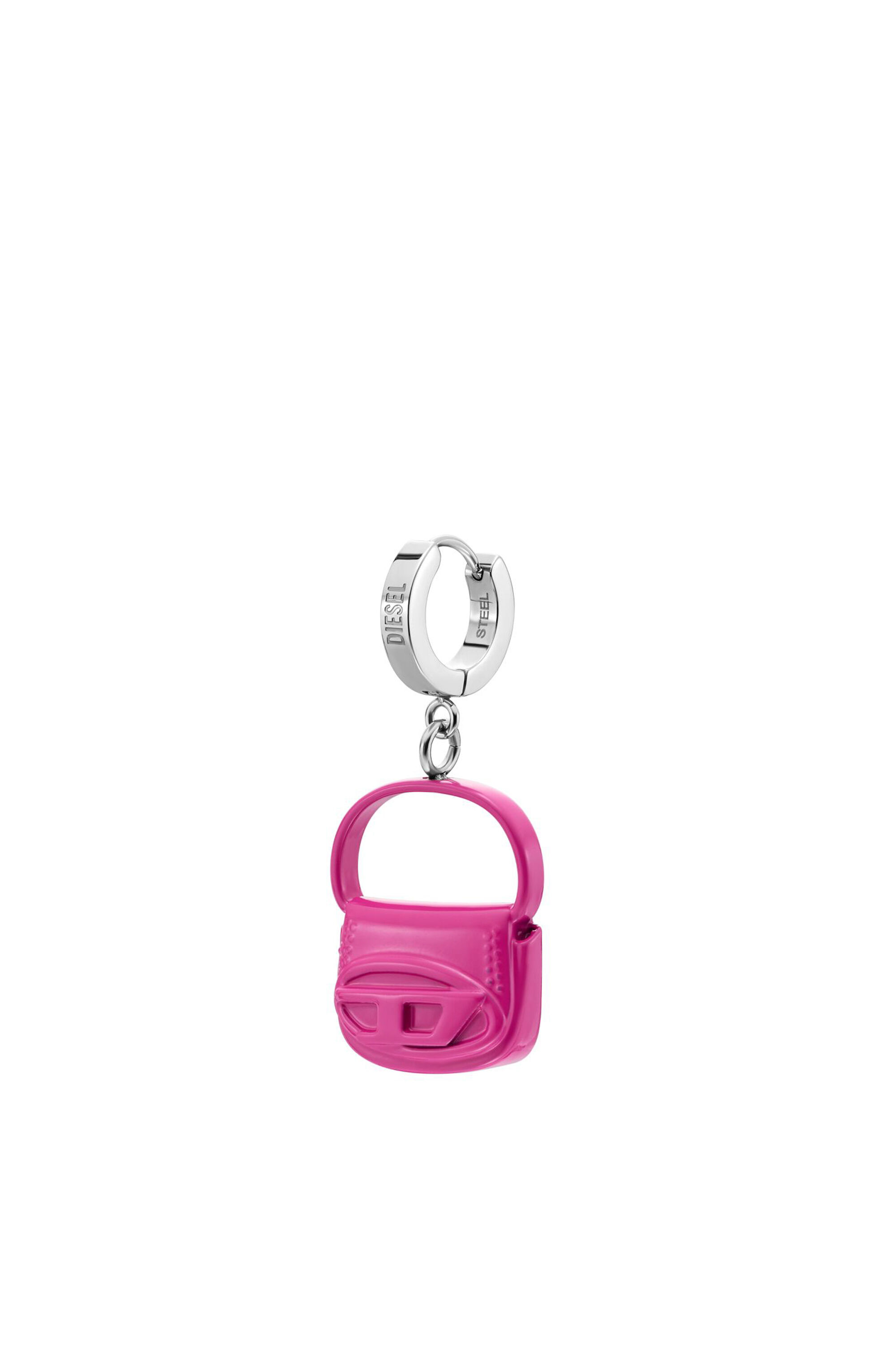 Diesel - DX1528 JEWEL, Boucle d'oreille pendante en acier inoxydable rose Mixte in Rose - 1