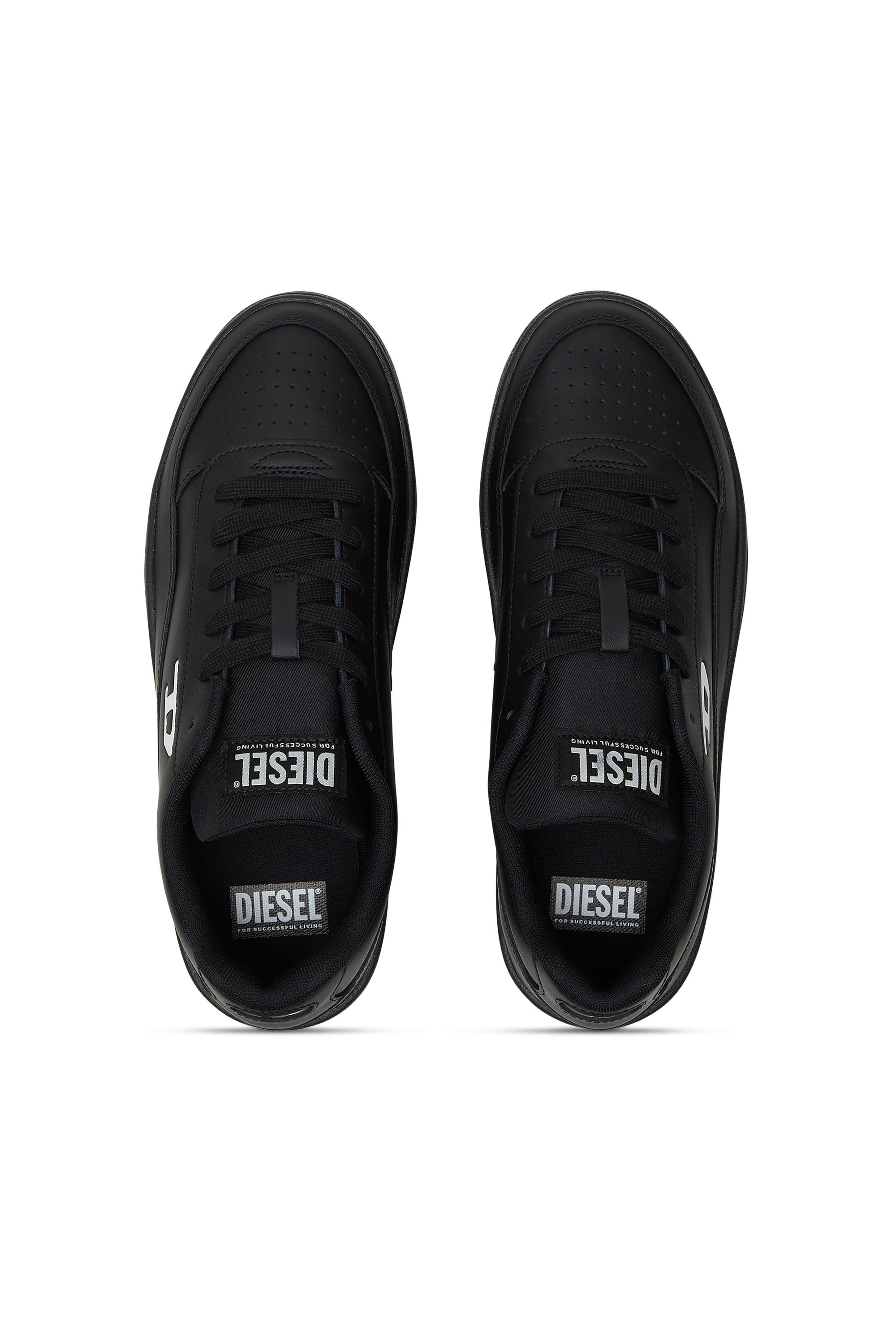 Men's S-Tracker-D-Low top sneaker | Black | Diesel US