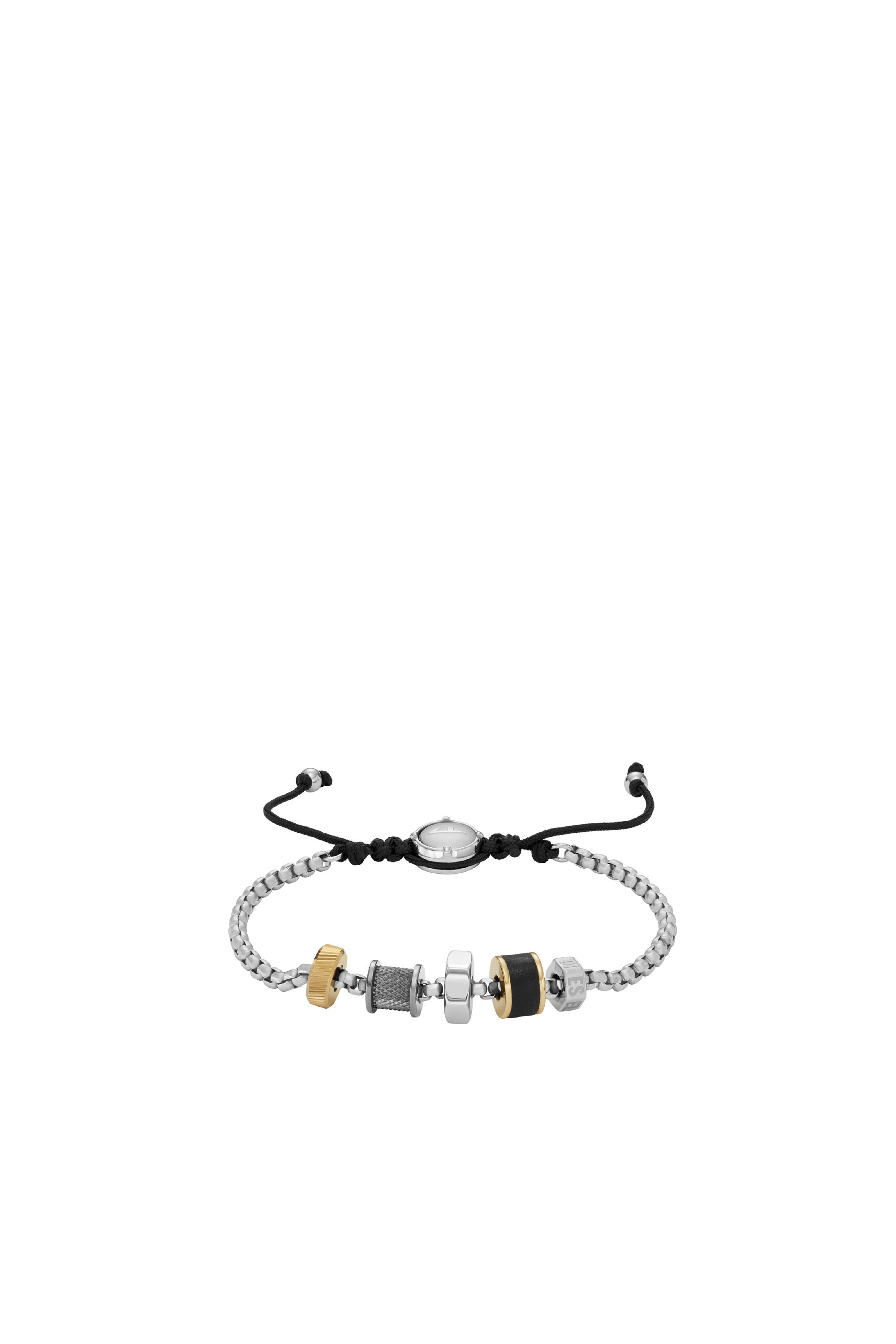 Diesel - DX1392, Male's Stainless steel chain bracelet in Silver - 1