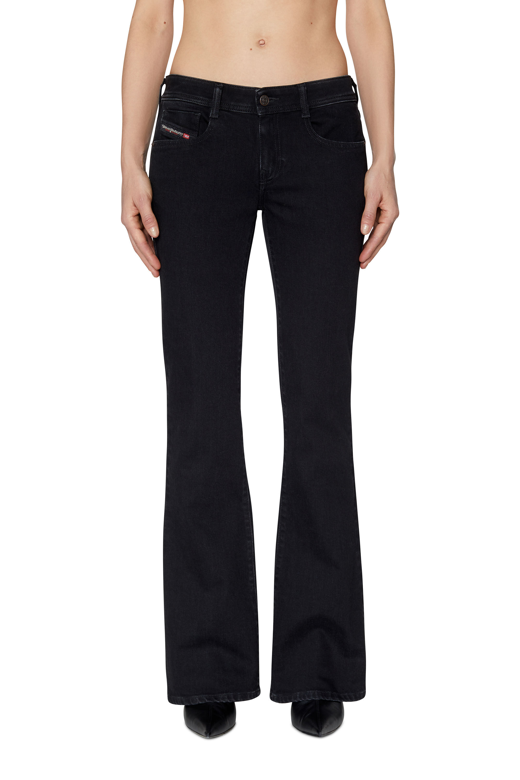 Diesel - Female's Bootcut Jeans 1969 D-Ebbey Z9C25, Black/Dark Grey - 3