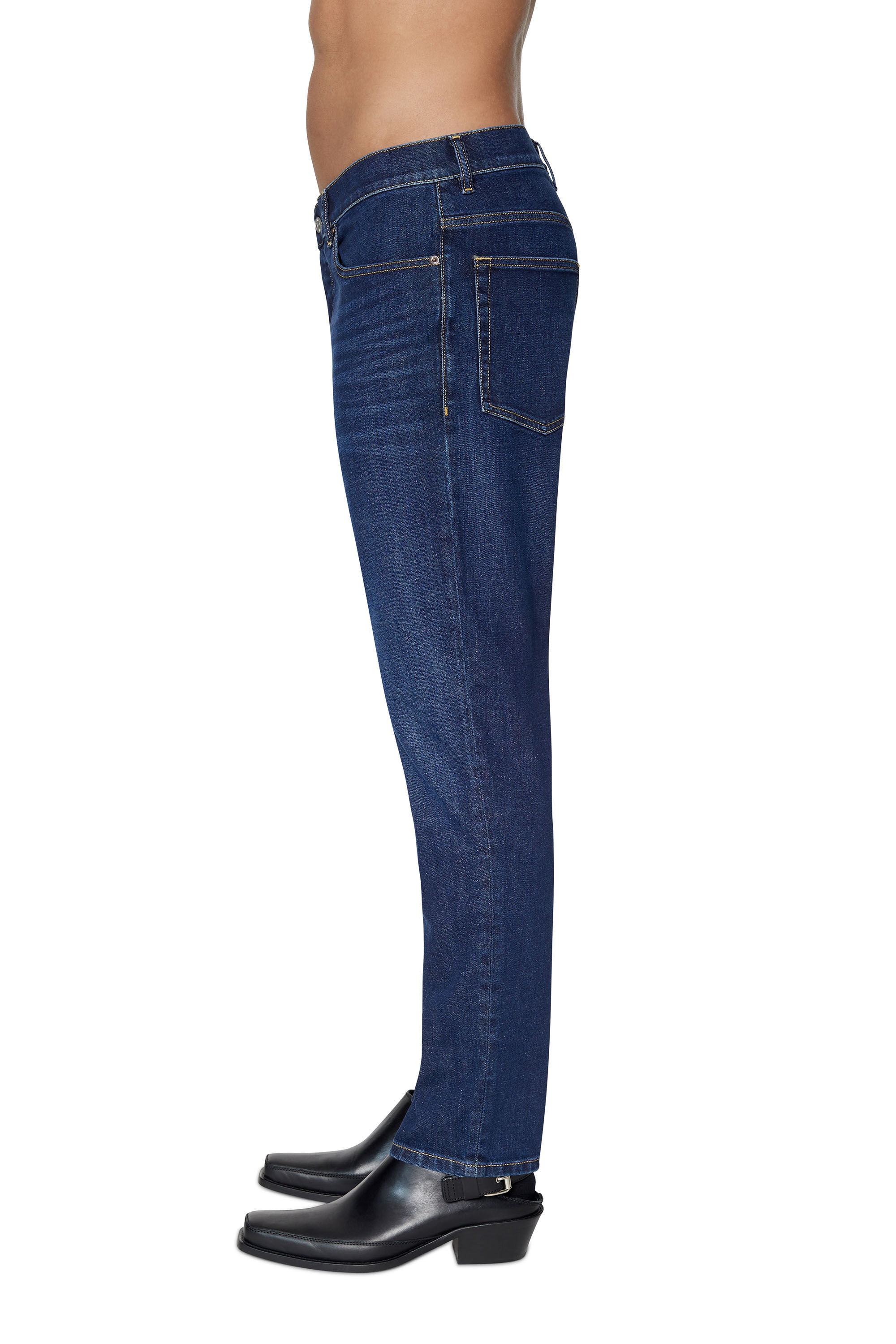 Diesel - Regular Jeans 2005 D-Fining 09B90 Homme, Bleu Foncé - Image 5
