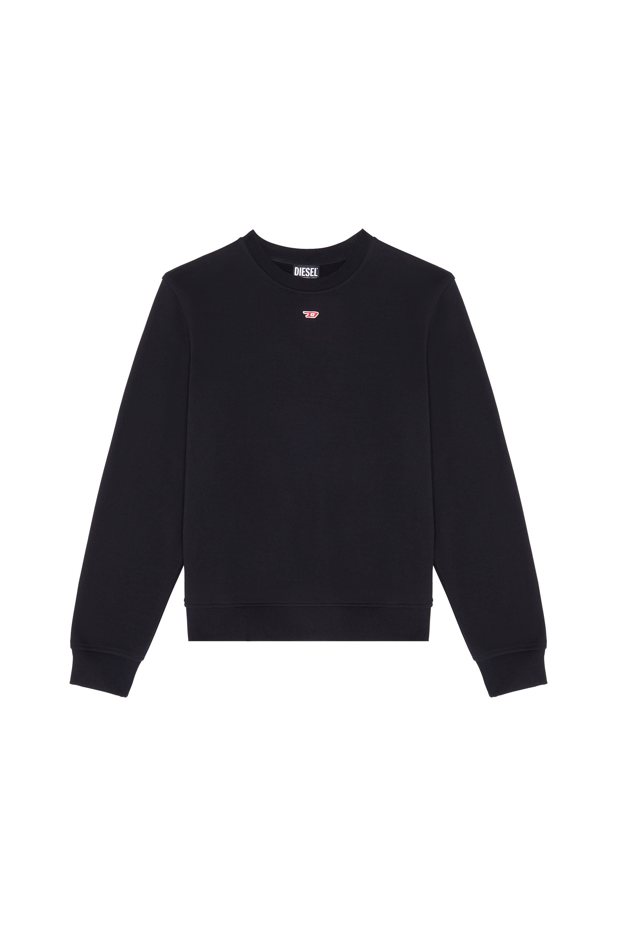 S-GINN-D : Sweatshirt with mini D patch | Diesel {{Country}}