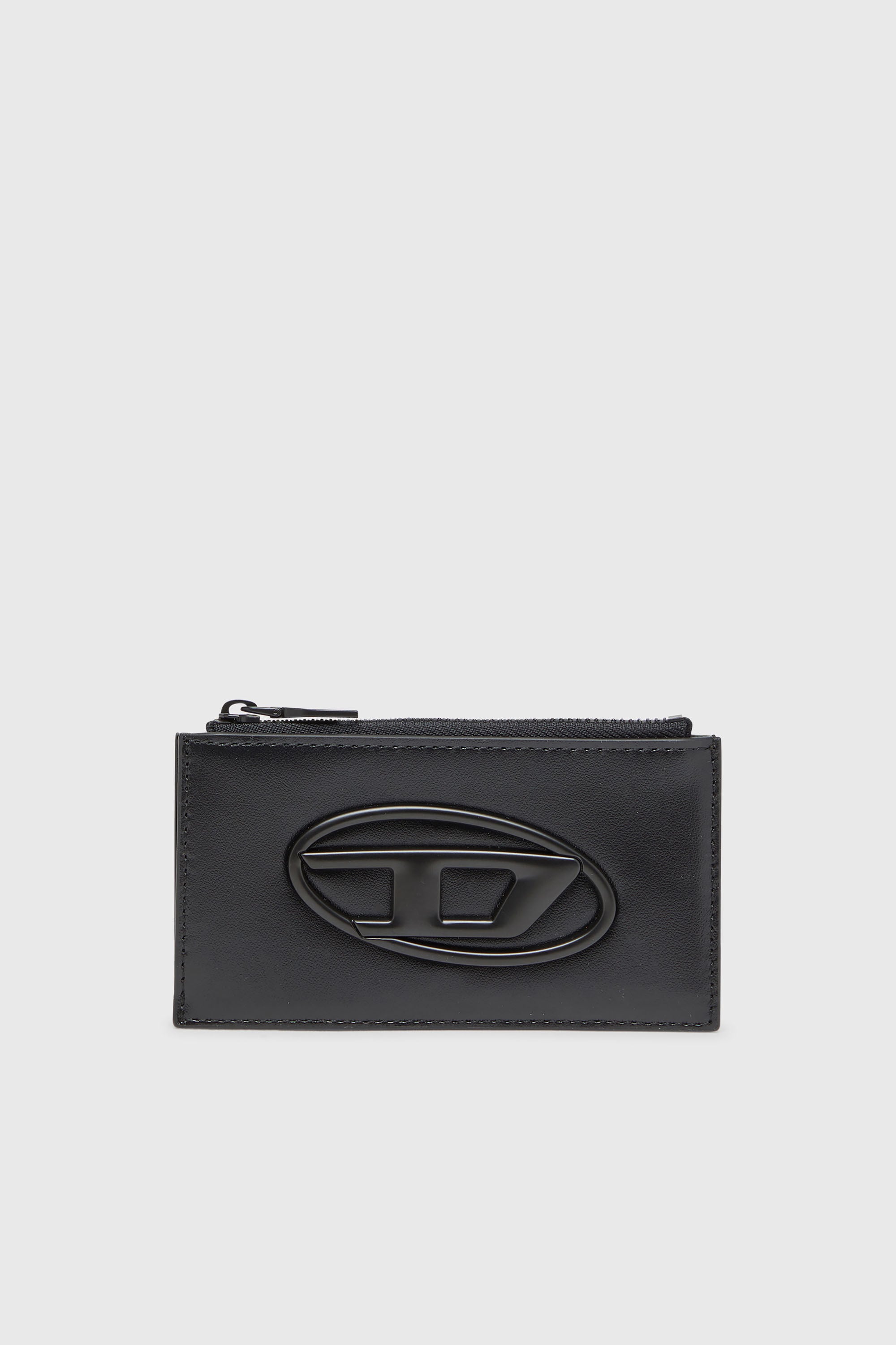 Diesel - HOLI-D CARD HOLDER III, Tarjetero de cuero Hombre in Negro - 1