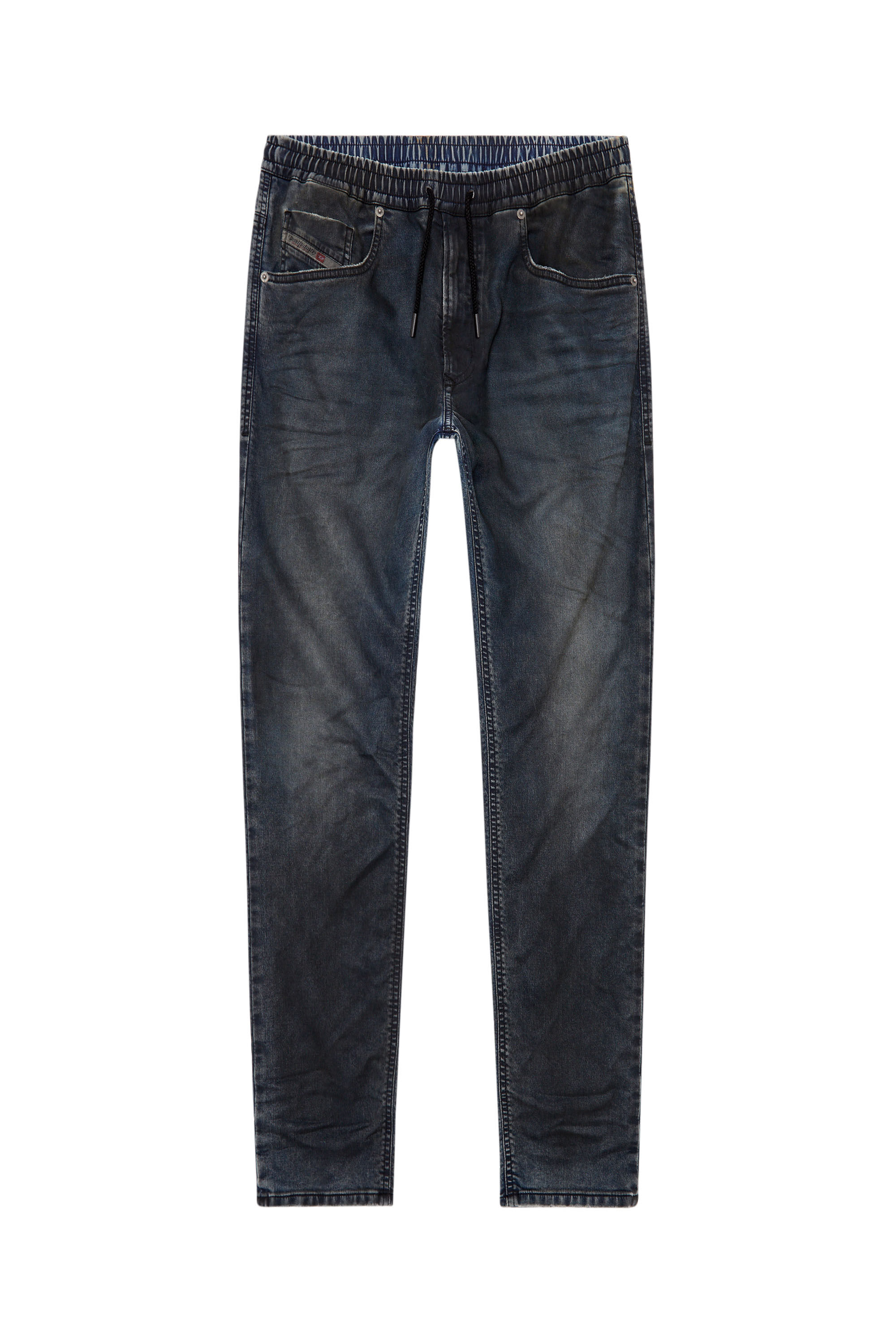 Diesel - Male's Regular 2030 D-Krooley Joggjeans® 068JC, Dark Blue - 2