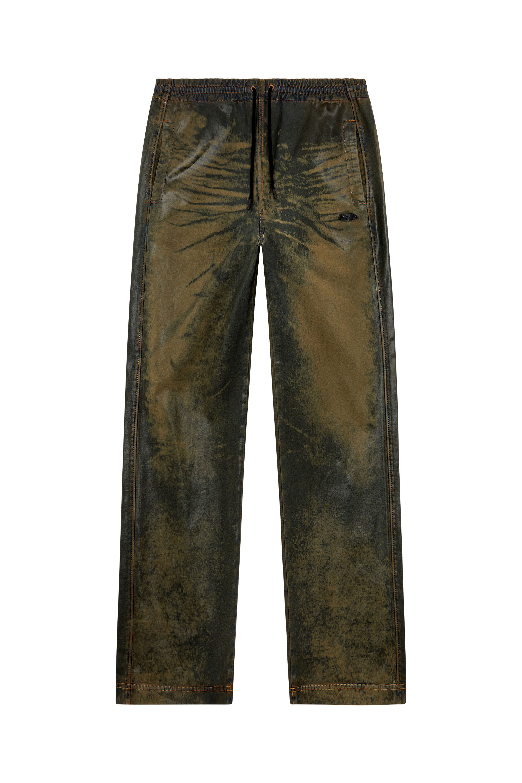 Diesel - Relaxed D-Martyans Track Denim 068NU Unisex, Marr&oacute;n - 7