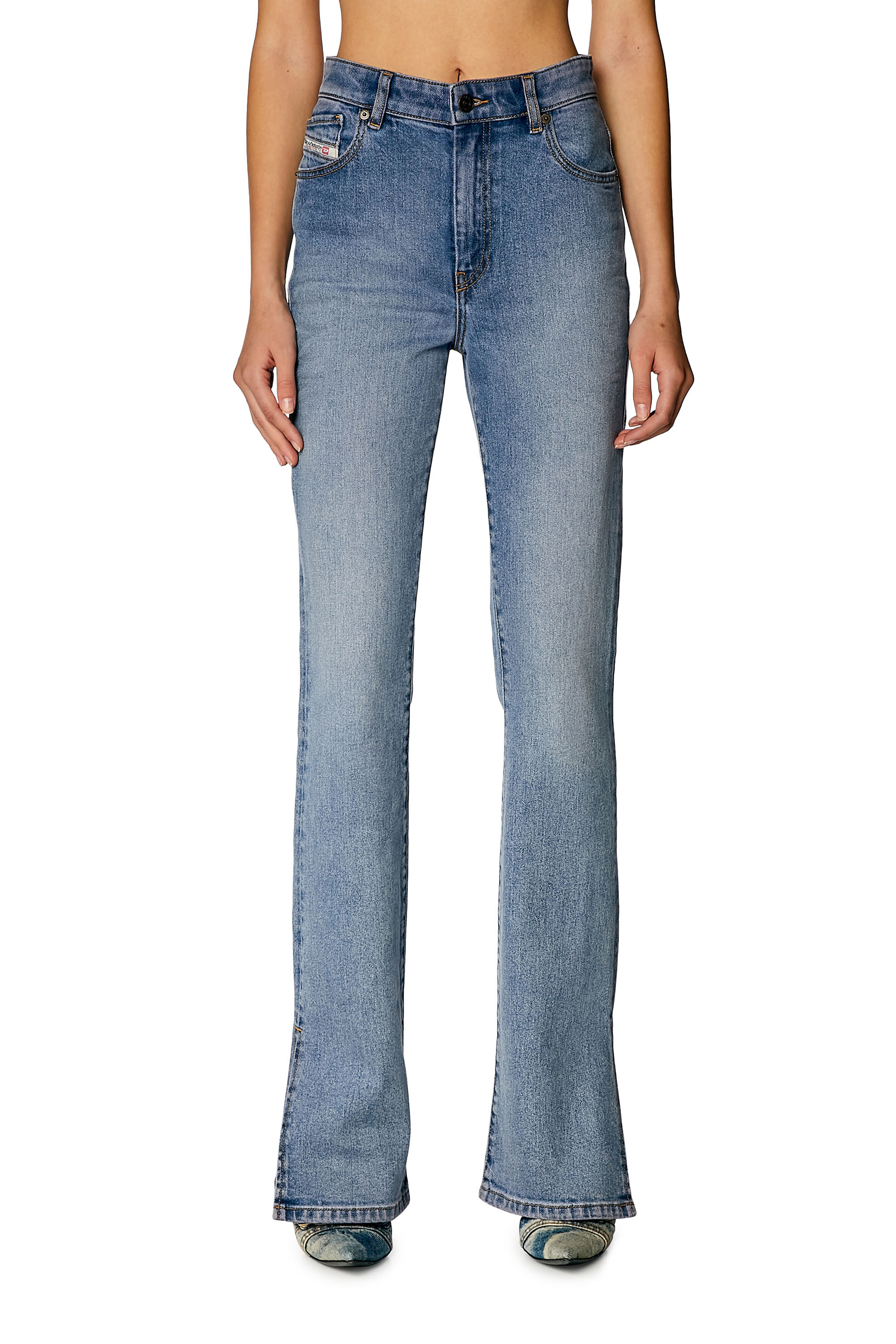 Diesel - Female's Bootcut Jeans 2003 D-Escription 0PFAQ, Light Blue - 3