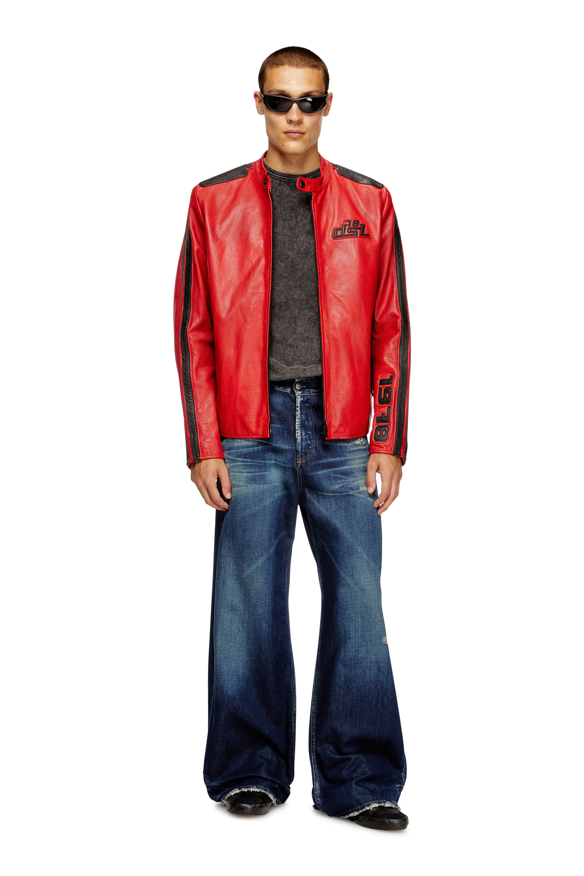ジャケット・アウター DIESEL Double Shoulder Zip Blouson W-JUPITER Unisex: Oversized reversible logo puffer jacket