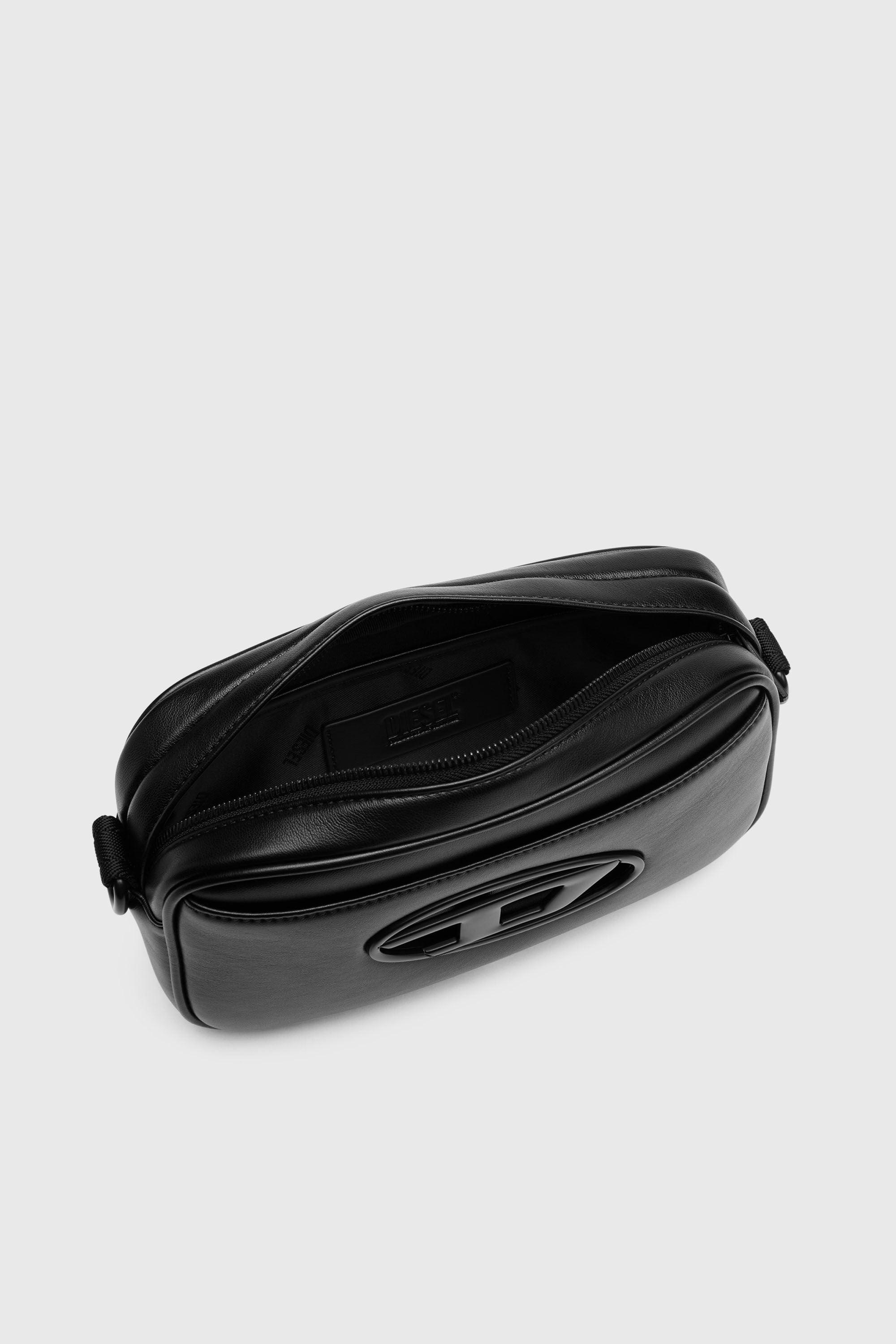 Diesel - HOLI-D CAMERA BAG, Holi-D-Sac Camera en n&eacute;opr&egrave;ne et PU Homme in Noir - 4