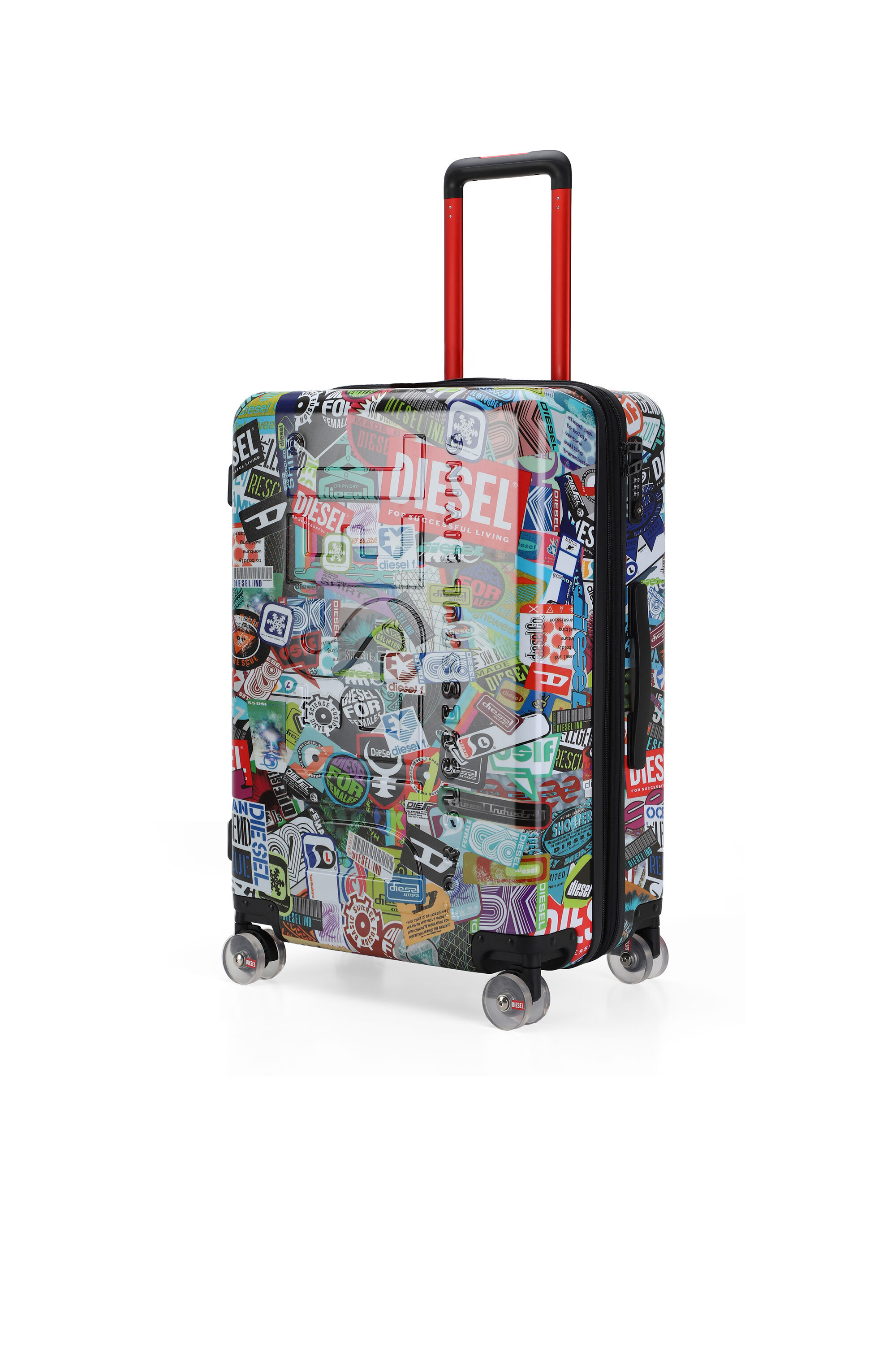 バッグ DIESEL Sticker Style Suitcase Size L Women's Sticker style suitcase size M | Multicolor | Diesel