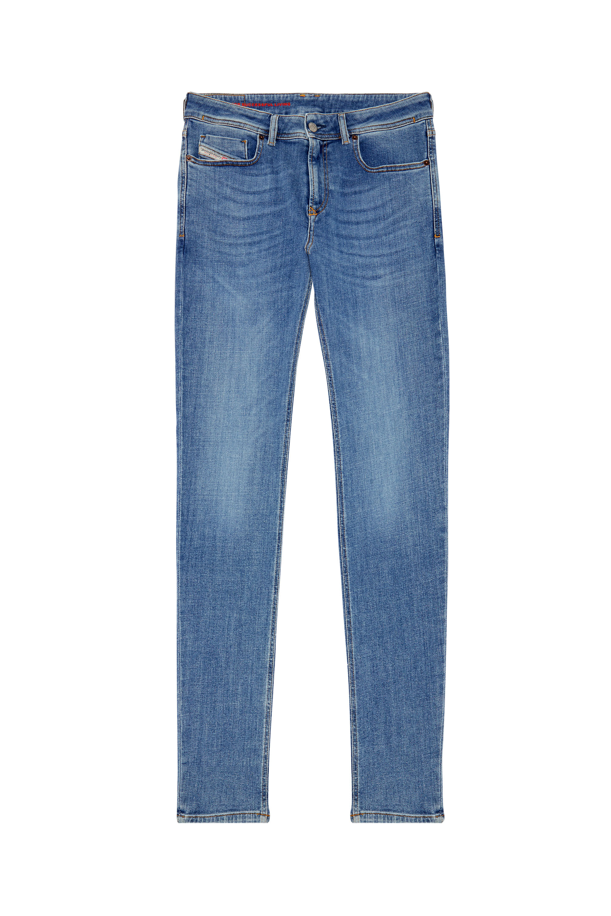 Diesel - Male's Skinny Jeans 1979 Sleenker 09C01, Medium Blue - 2