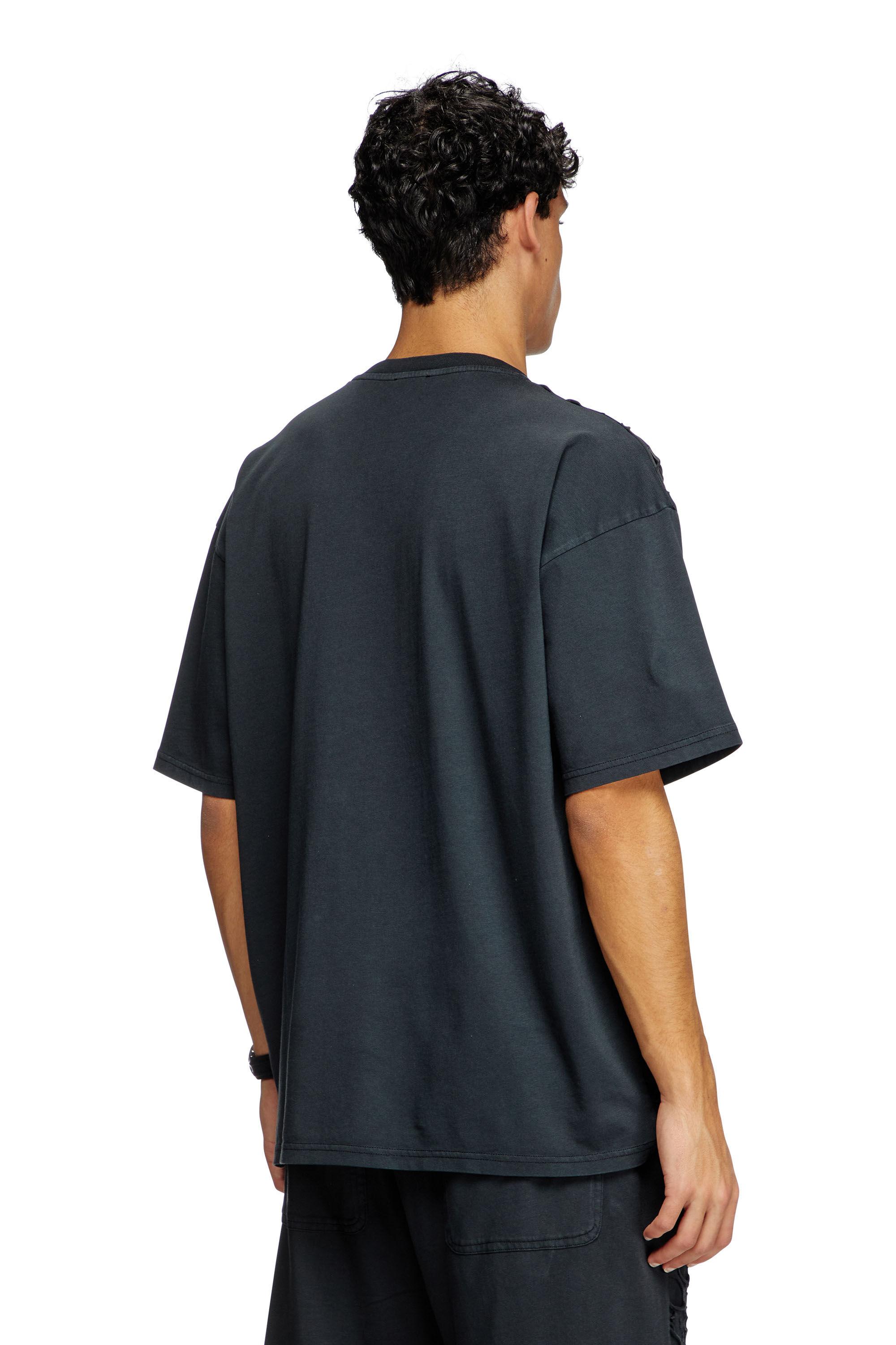 ★DIESEL★ T Daxt T-Shirt Black A161850GIAS9XX A161850GIAS9X Black T-Doxt T-shirt by Diesel on Sale