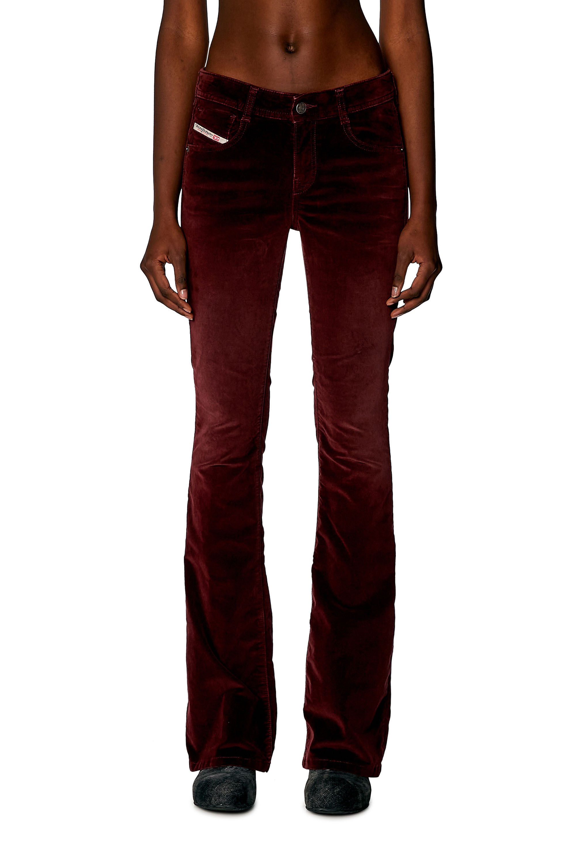 Women's Bootcut Jeans | Low 1969 D-Ebbey | Red | Diesel US