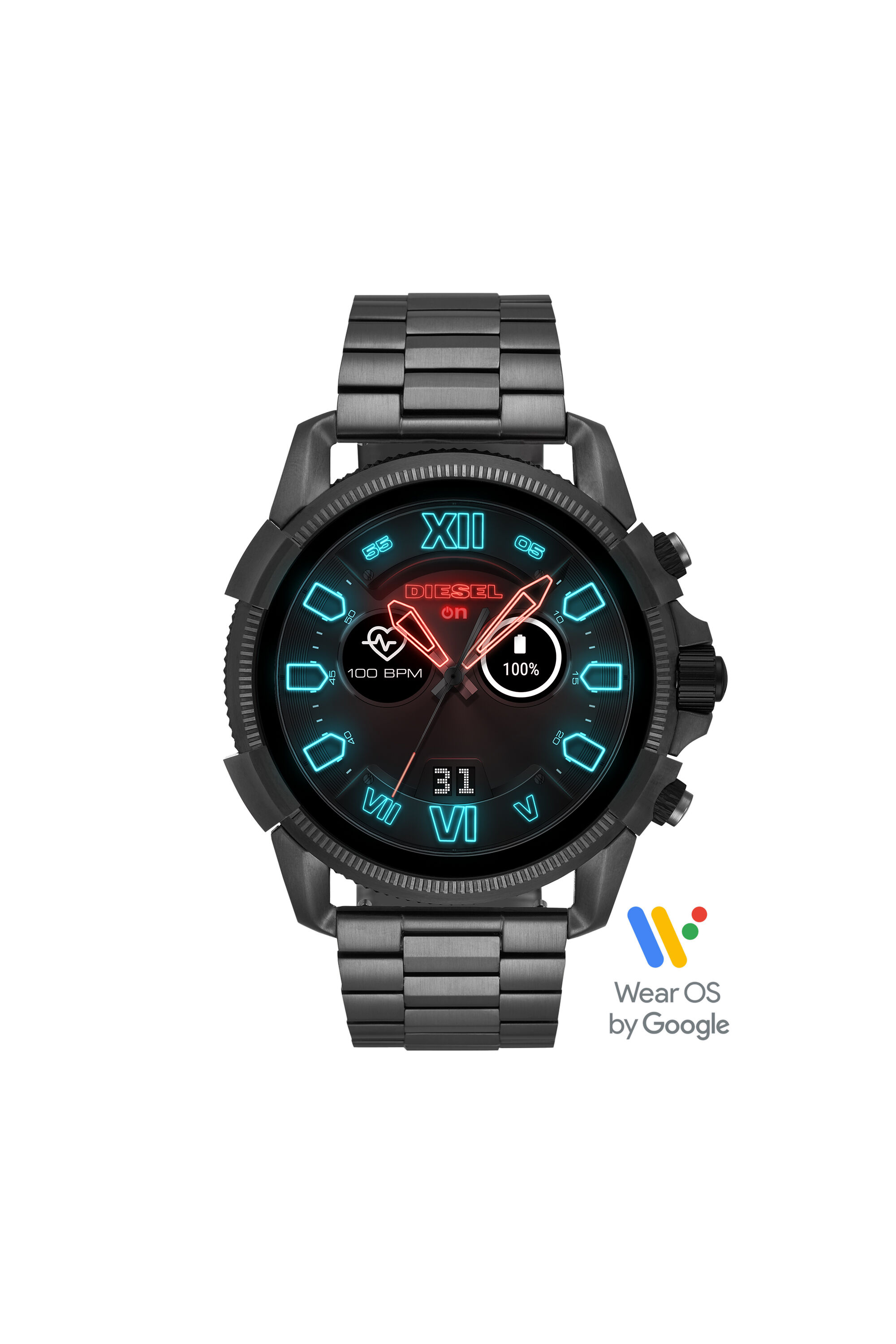 Diesel - DT2011, Full Guard 2.5 smartwatch acier inoxidable Homme in Gris - 1