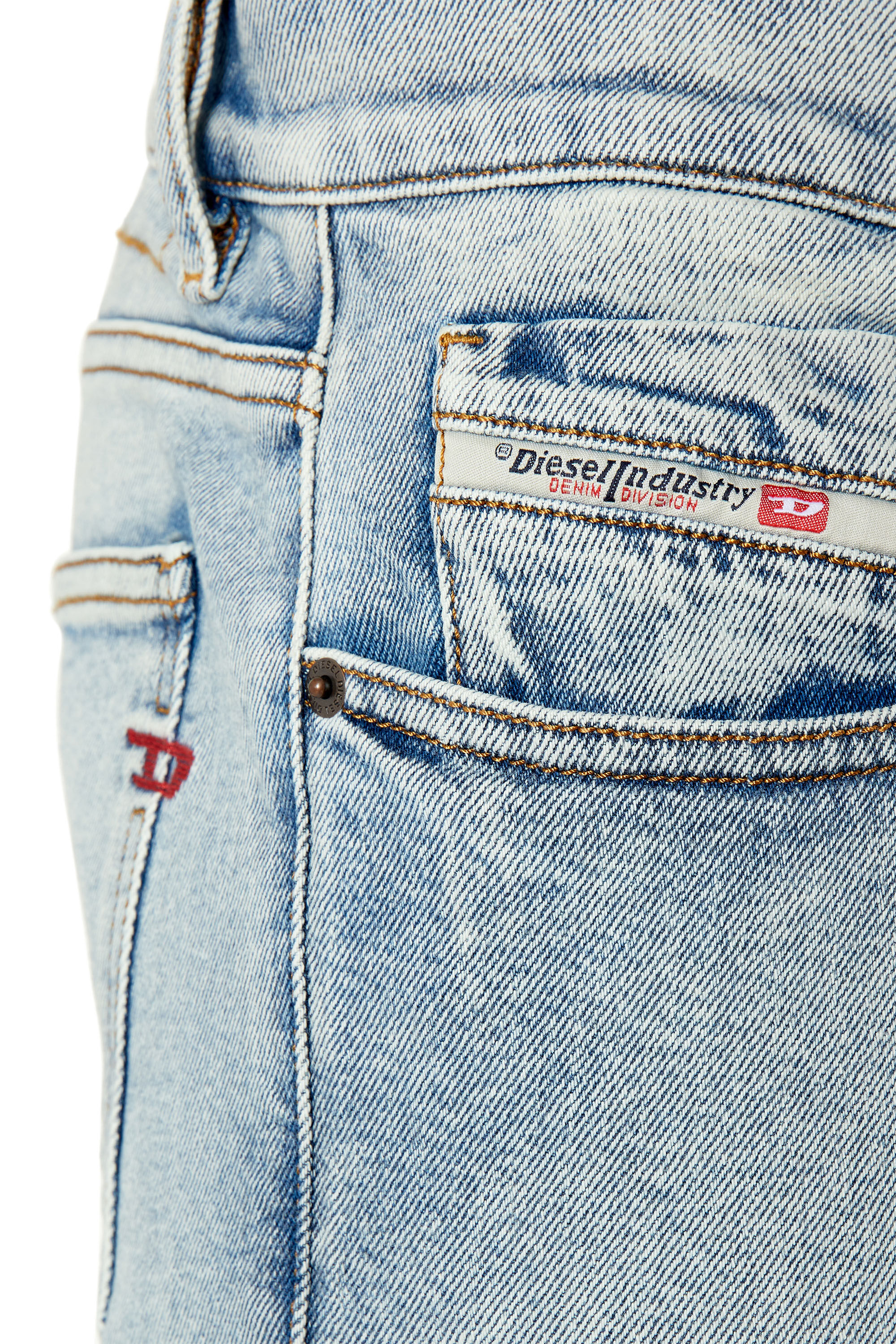Diesel - Male's Slim Jeans 2019 D-Strukt 9C08L, Light Blue - 5
