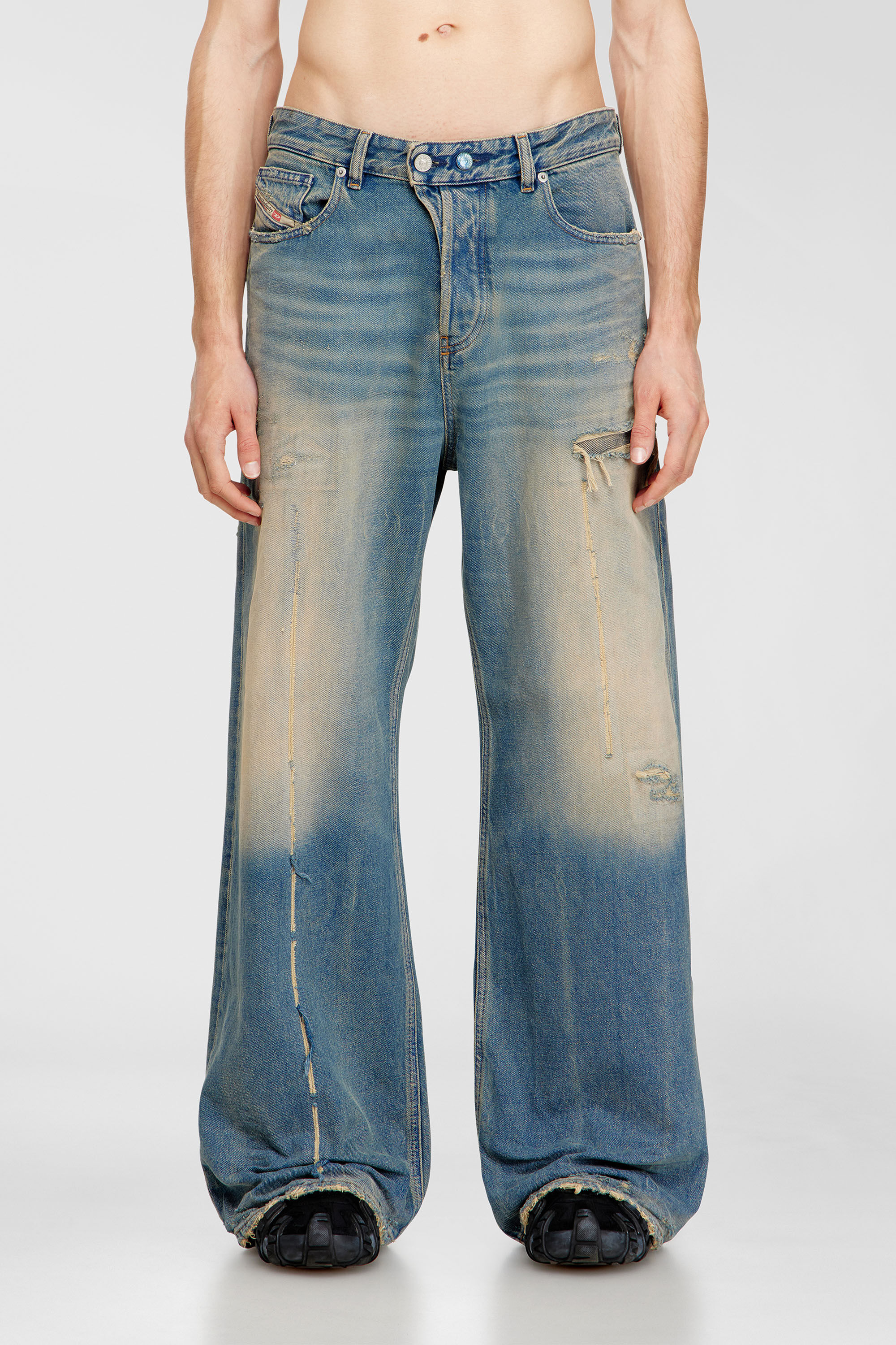 Women's Relaxed Jeans | Low Waist 1996 D-Sire | Medium blue
