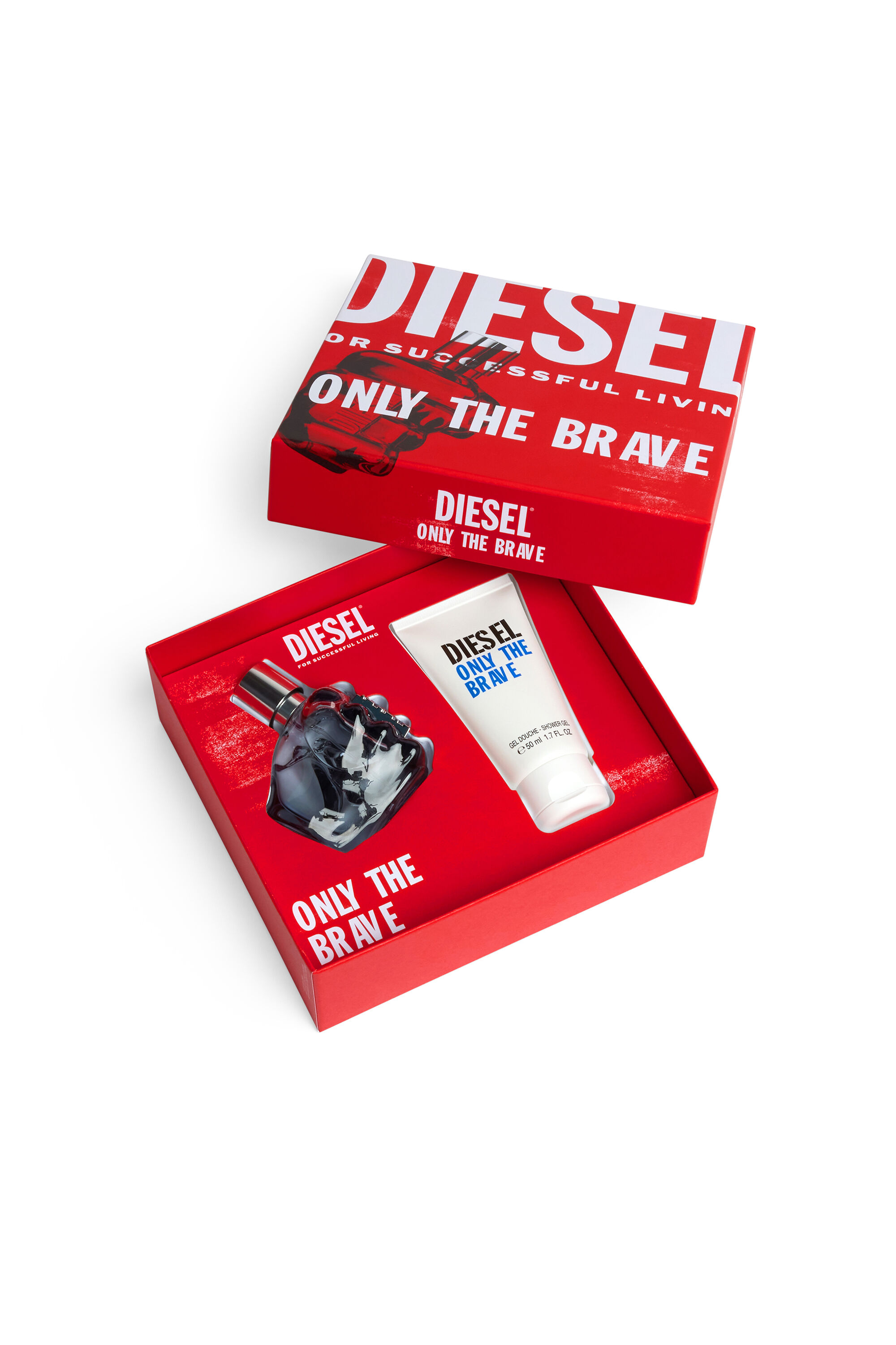 Diesel - ONLY THE BRAVE 35 ML GIFT SET, Male's Only The Brave Gift Set in Blue - 2
