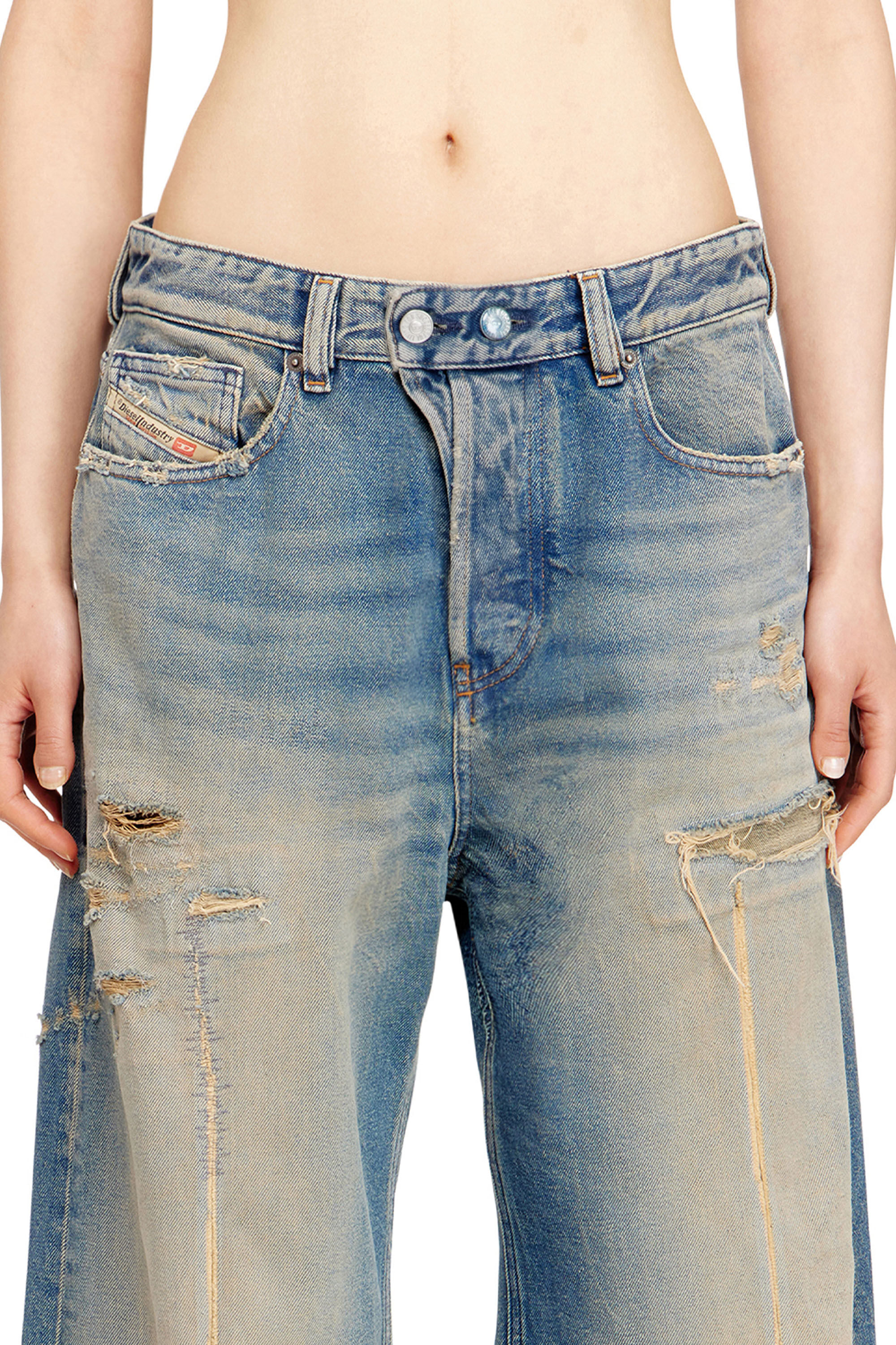 Women's Relaxed Jeans | Medium blue | Diesel 1996 D-Sire