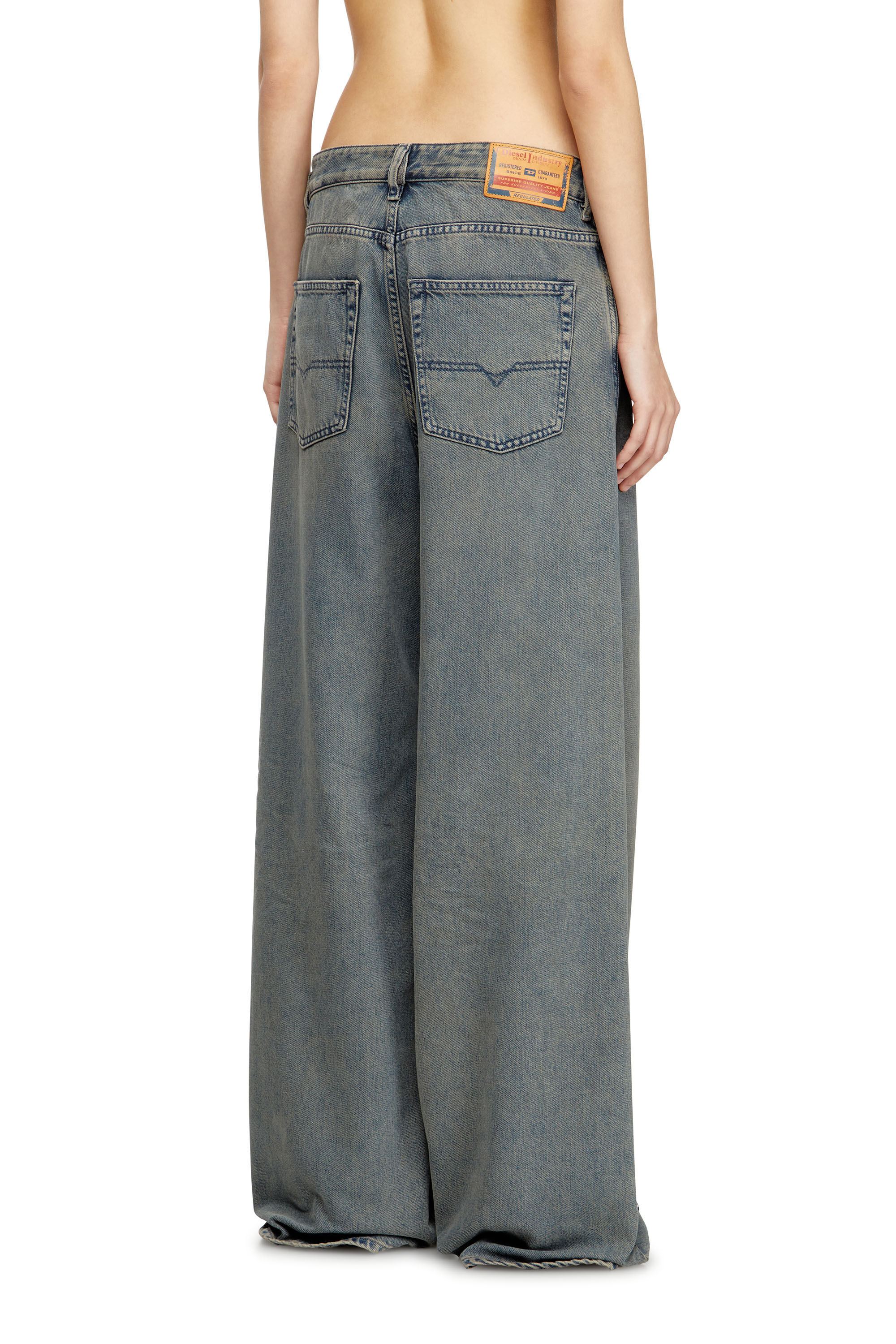 Women's Relaxed Jeans | Medium blue | Diesel 1996 D-Sire