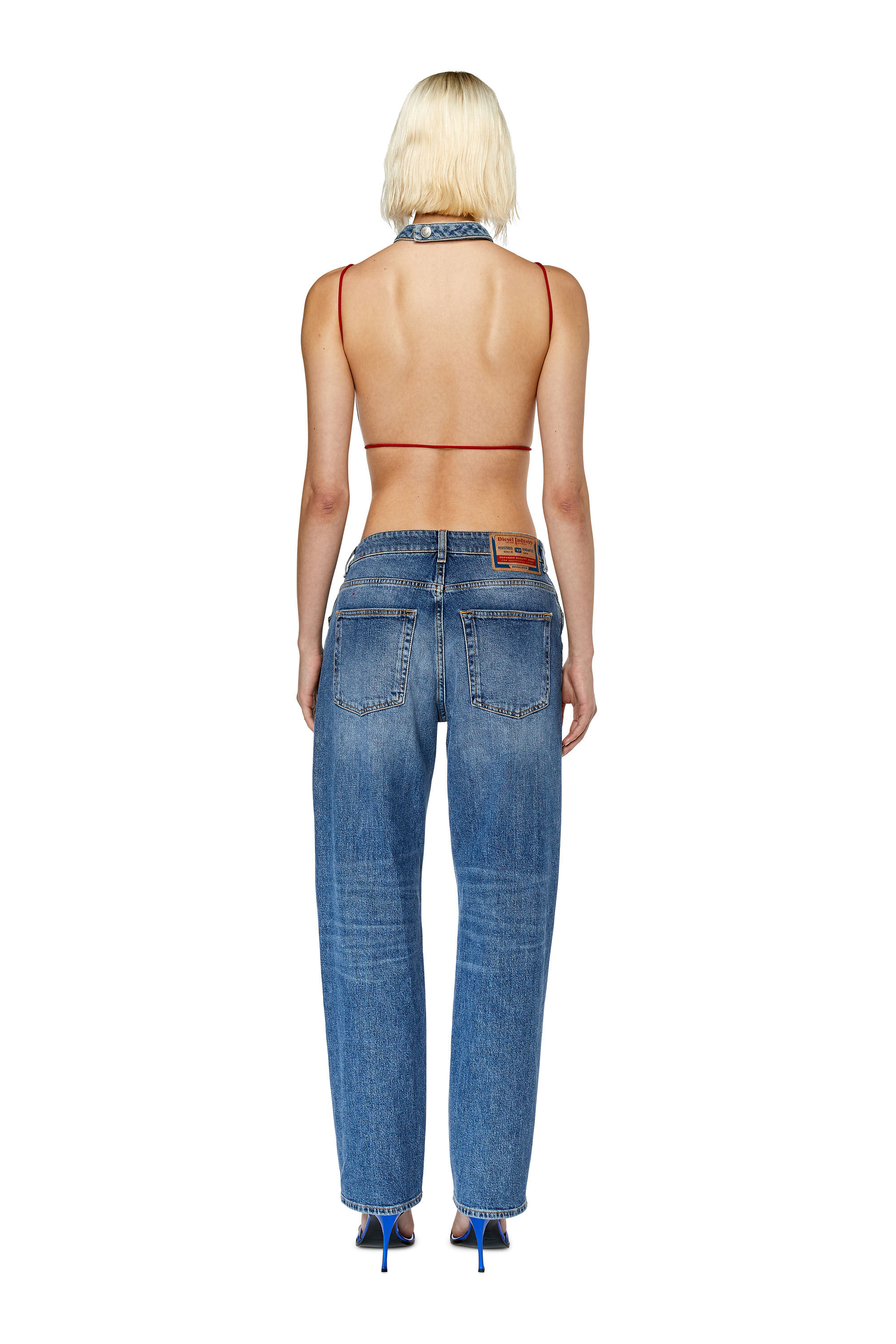 Diesel - Female's Regular Jeans 1988 D-Ark 0LICI, Medium Blue - 4