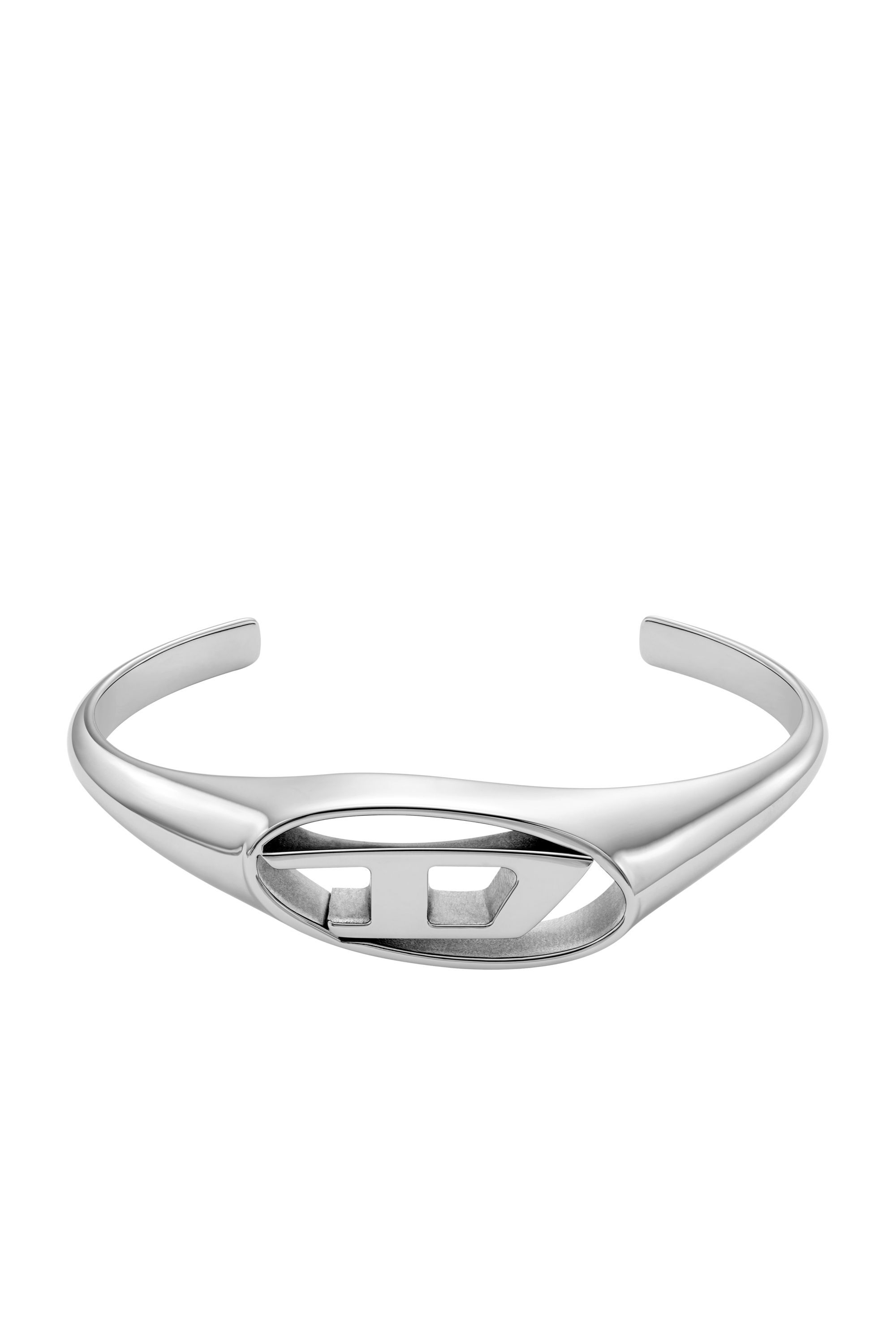 Women's Stainless Steel Cuff Bracelet | Silver | Diesel {{Country}}