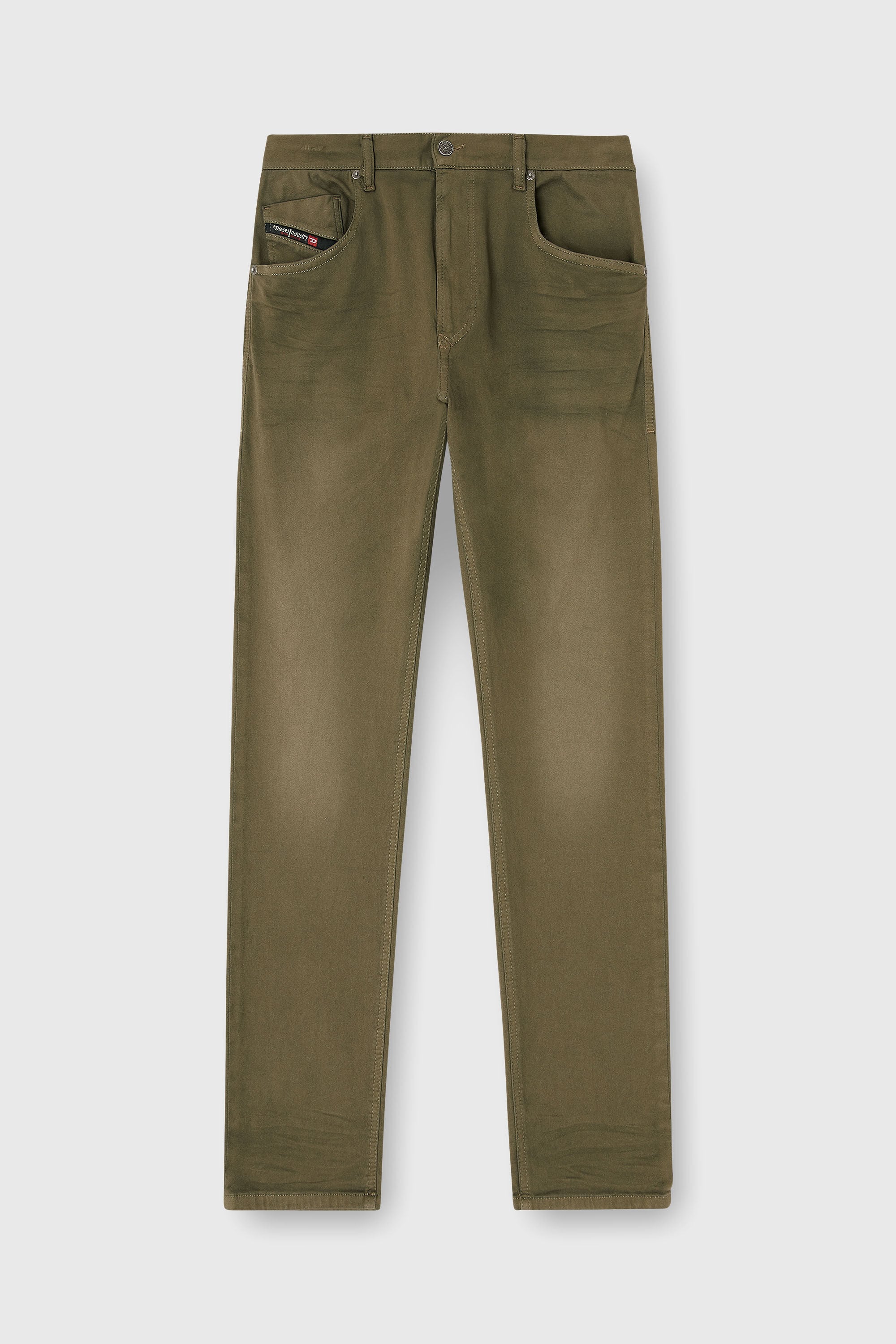 Diesel - Regular 2032 D-Krooley-BW Joggjeans&reg; 0670M Hombre, Verde Militar - 4