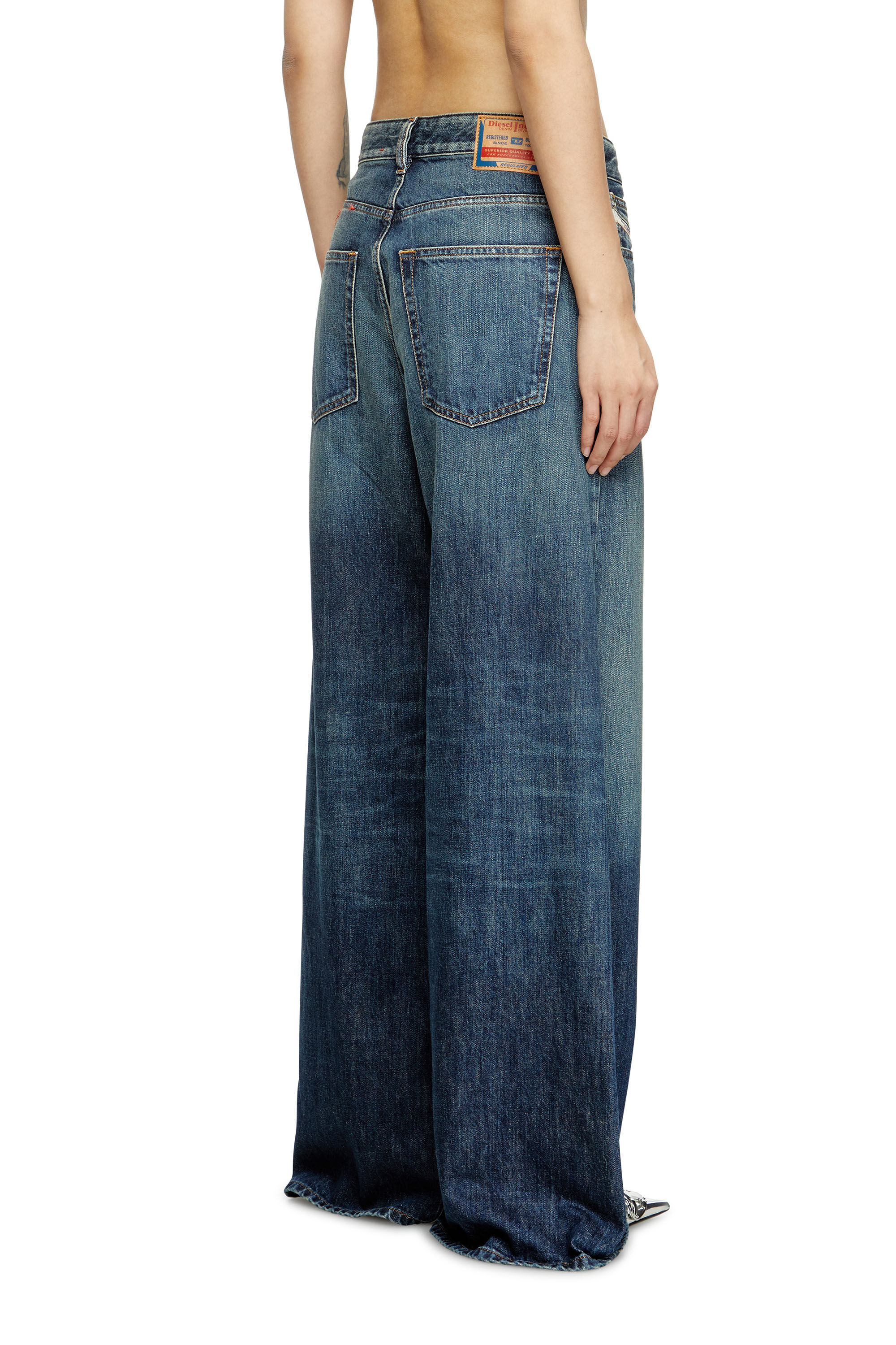 Women's Relaxed Jeans | Dark blue | Diesel 1996 D-Sire