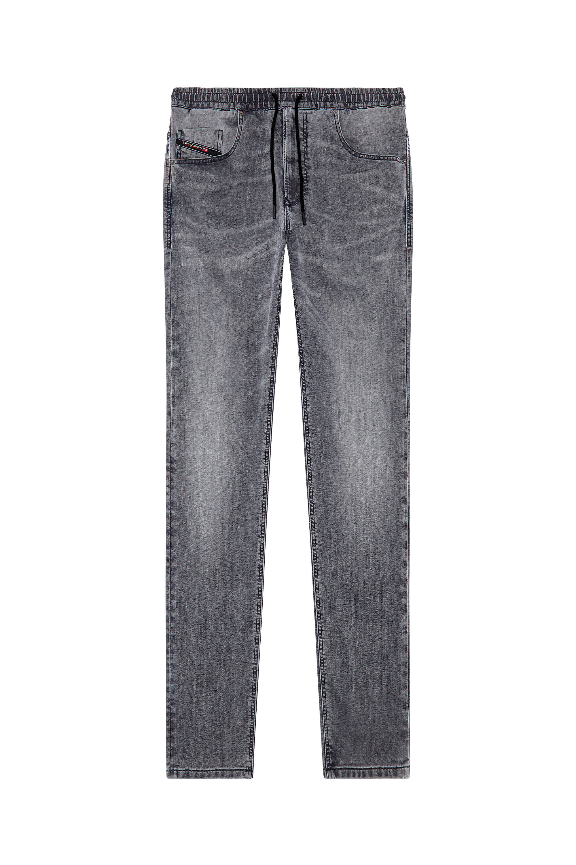 Diesel - Male's Regular 2030 D-Krooley Joggjeans&reg; 068HP, Grey - 2