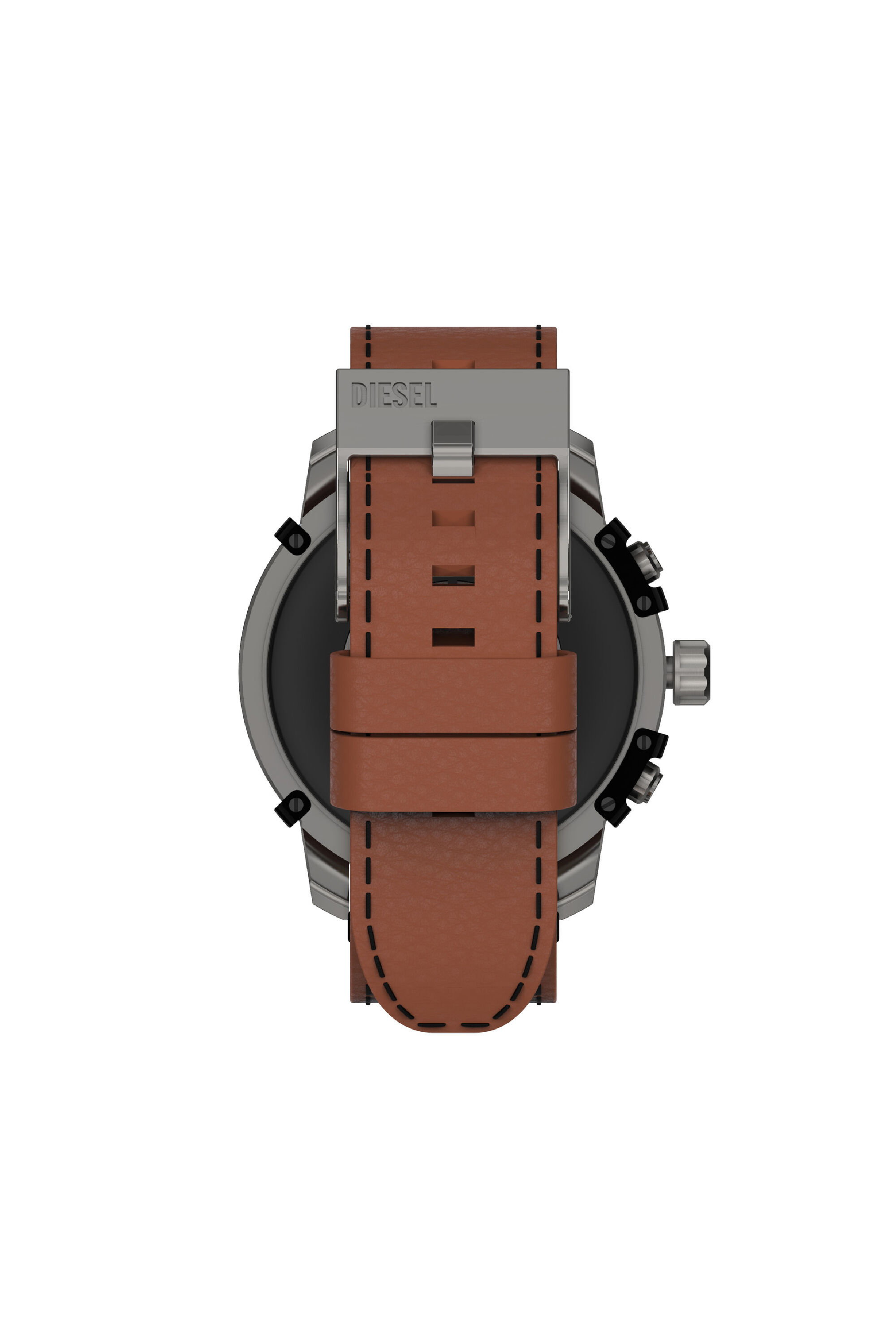 Diesel - DZT2043, Smartwatch Griffed en cuir Homme in Marron - 2