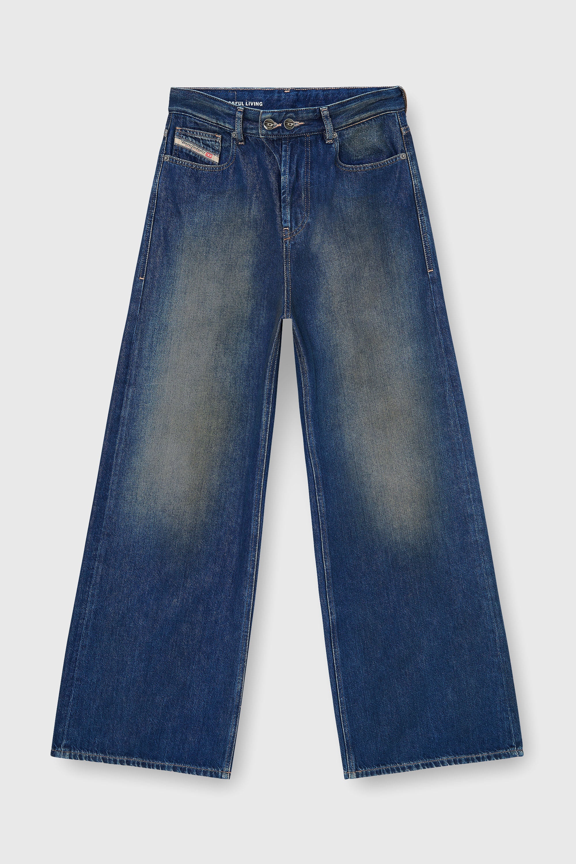 Diesel - Female's Relaxed Jeans 1996 D-Sire 09P47, Dark Blue - 6