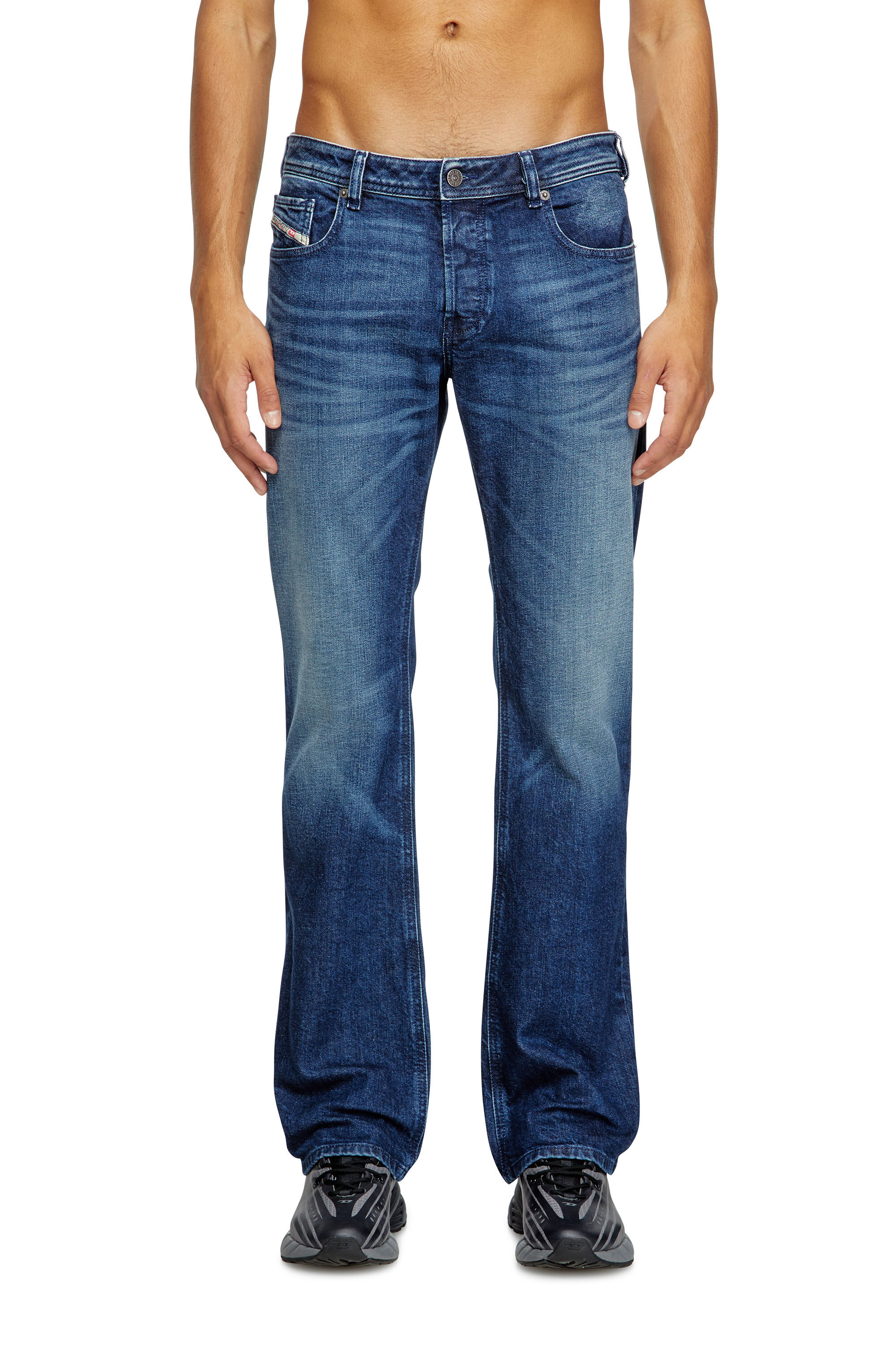 Men's Bootcut Jeans | Dark Blue | Diesel 2007 Zatiny