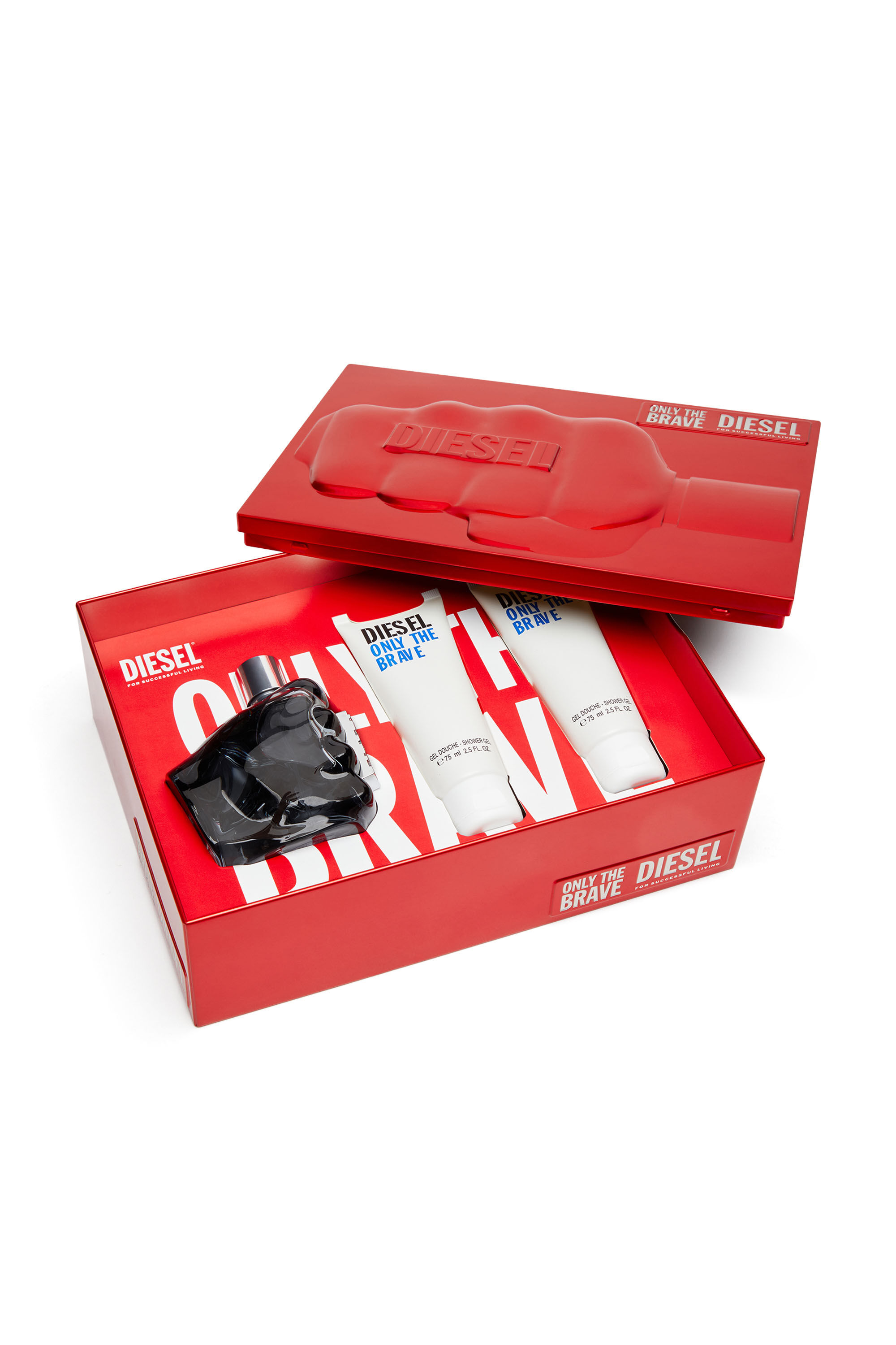 Diesel - ONLY THE BRAVE 125ML PREMIUM GIFT SET, Male's Only the brave premium gift set in Blue - 2