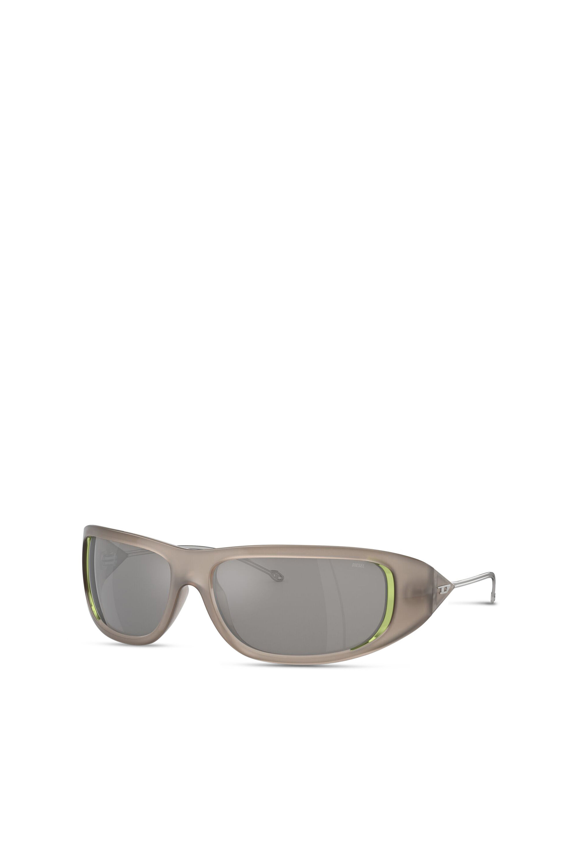 Women's Wraparound style sunglasses | Grey | Diesel
