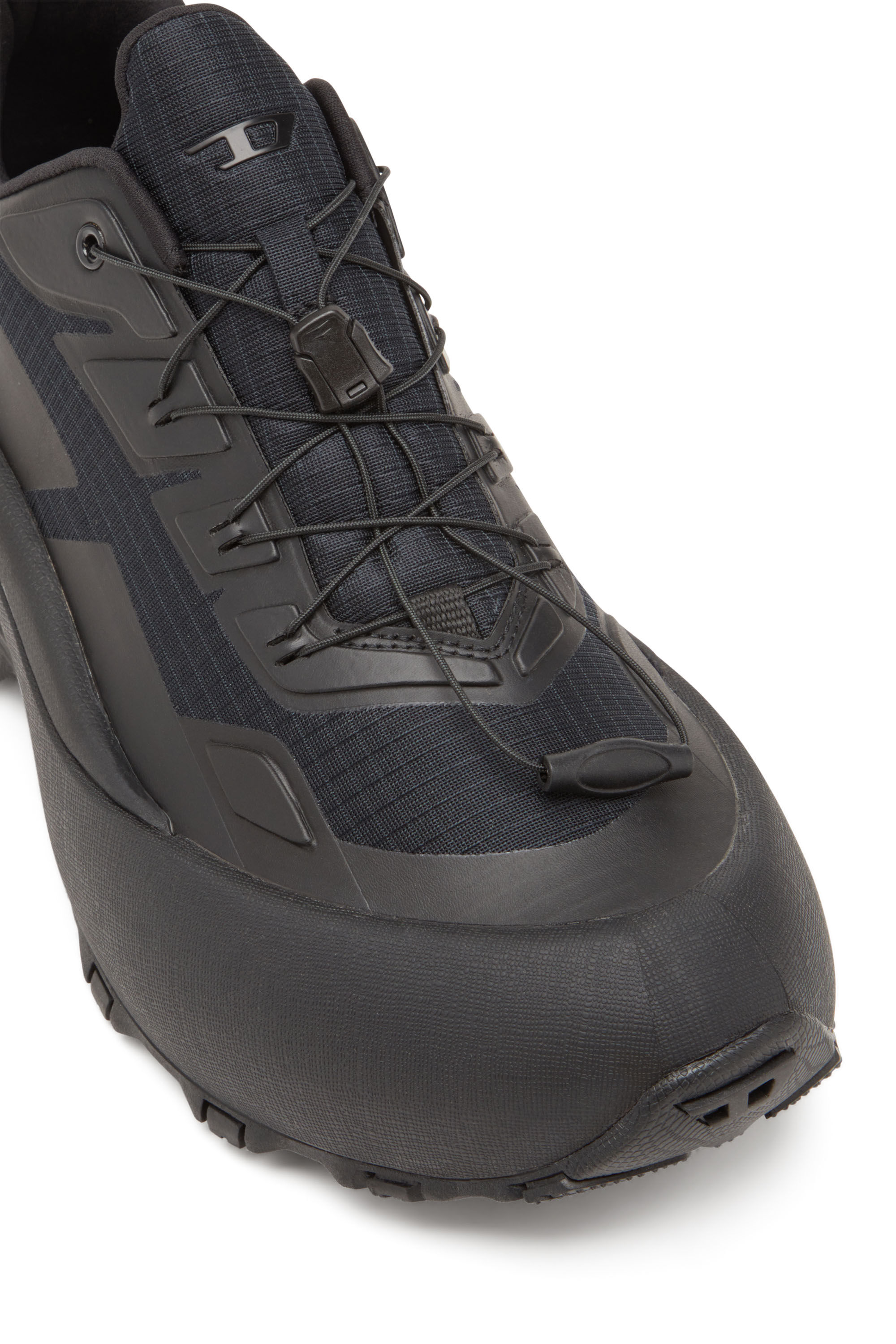 DIESEL 25SS D-Cage Runner サイズ43 Men's D-Cage Runner-Sneakers in TPU-trimmed ripstop | Black