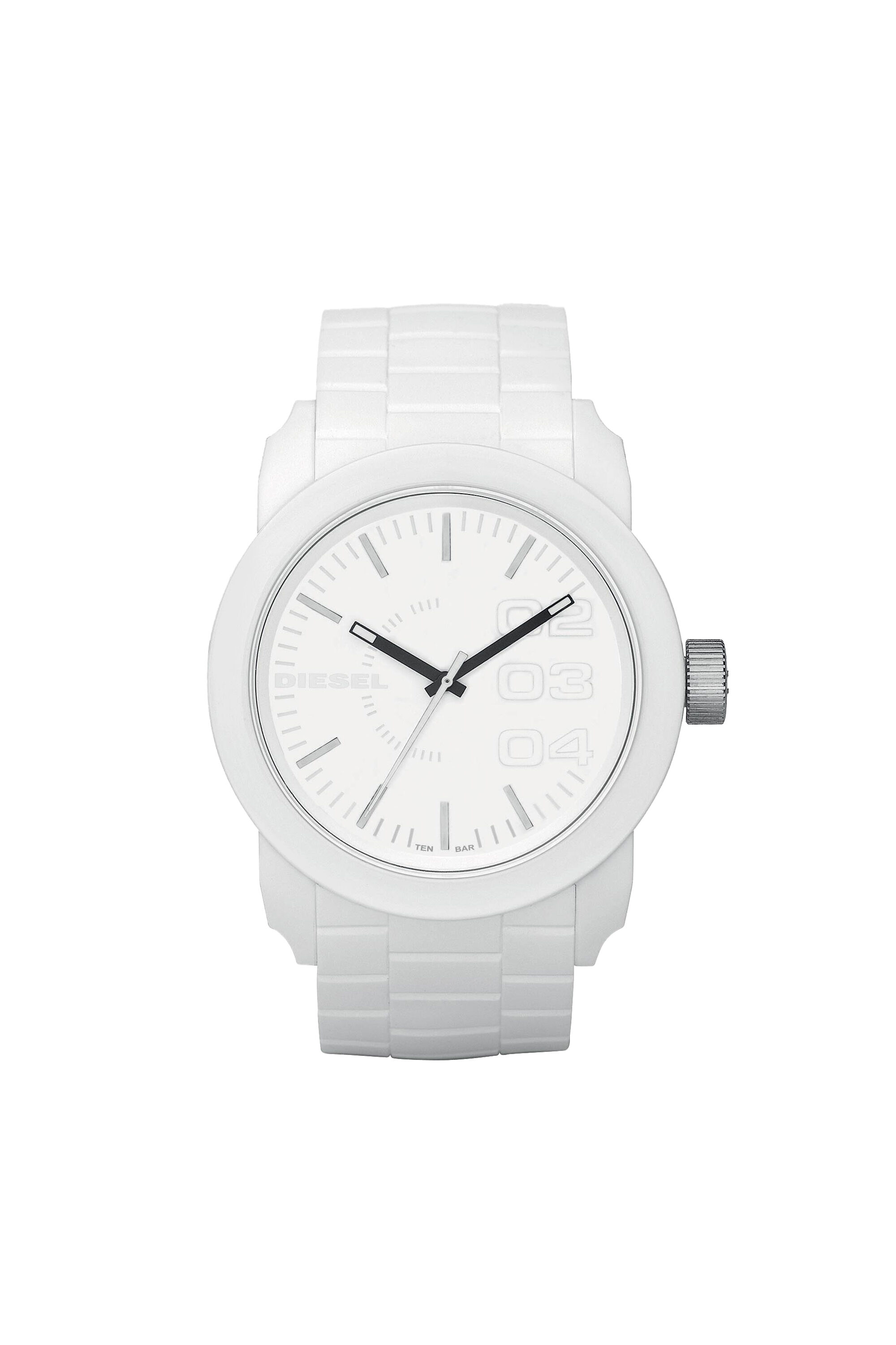 Diesel - DZ1436, Double Down montre quartz analog Homme in Blanc - 1